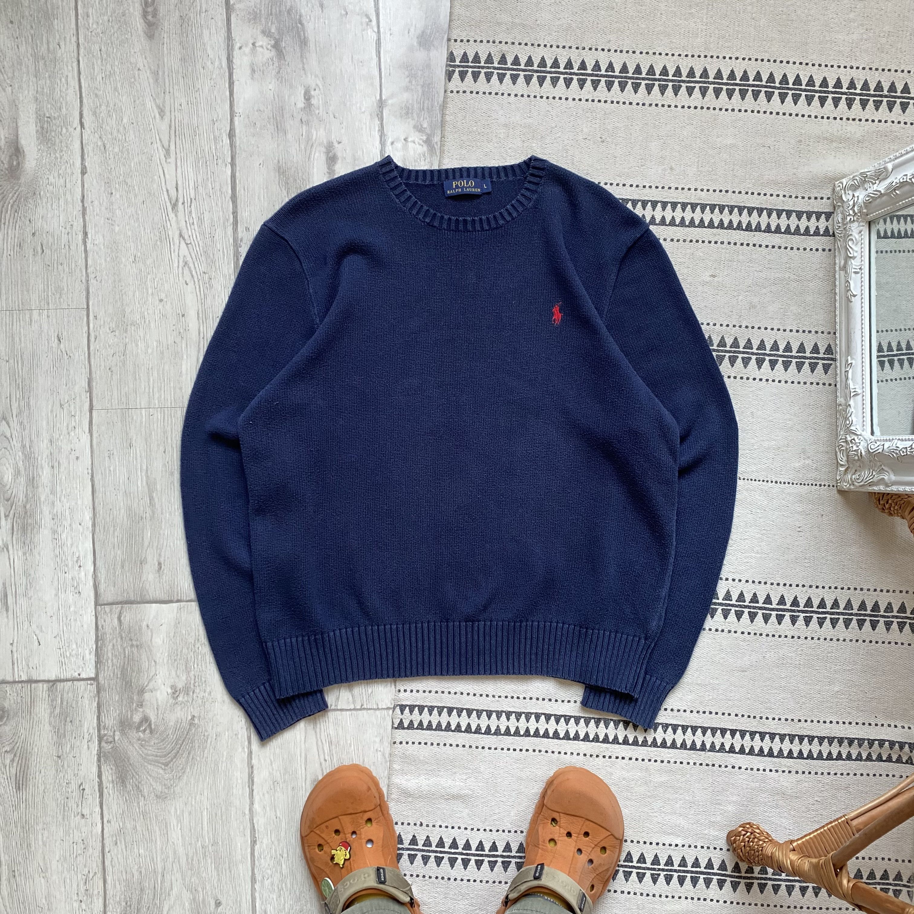 Polo Ralph Lauren Vintage Polo Ralph Lauren knit sweater Y2K crewneck Size US M / EU 48-50 / 2 - 1 Thumbnail