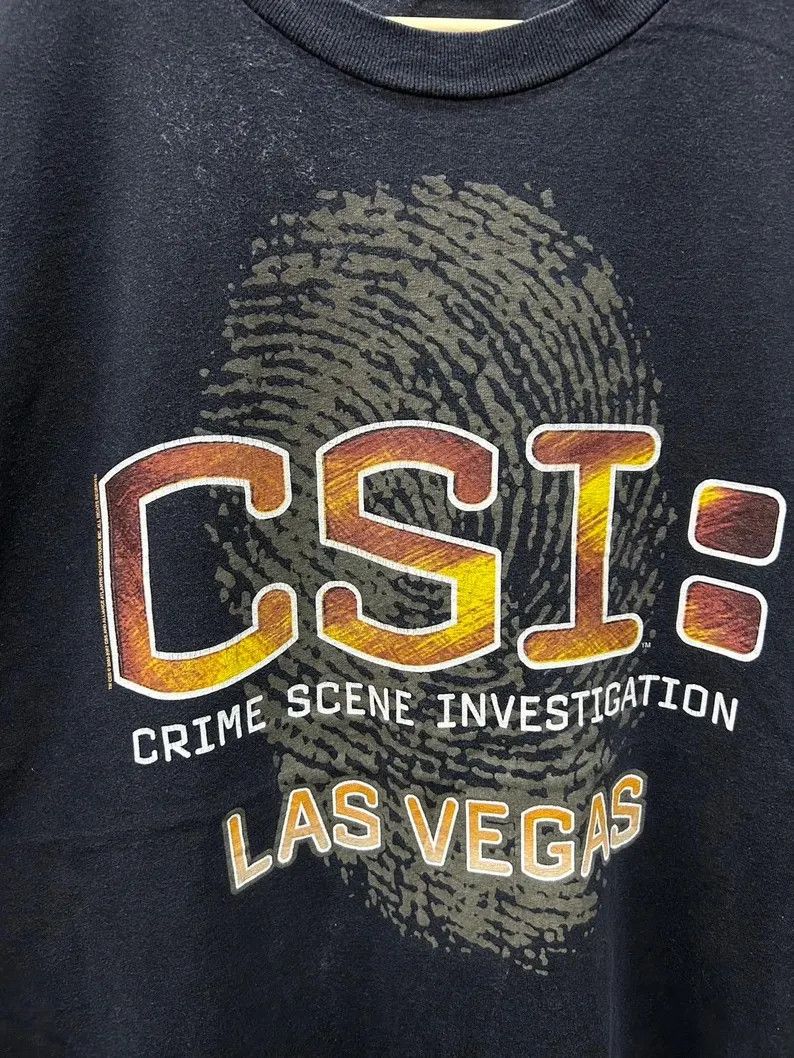 Vintage Vintage 2000s CSI TV serie tshirt size 2XL Size US XXL / EU 58 / 5 - 3 Thumbnail