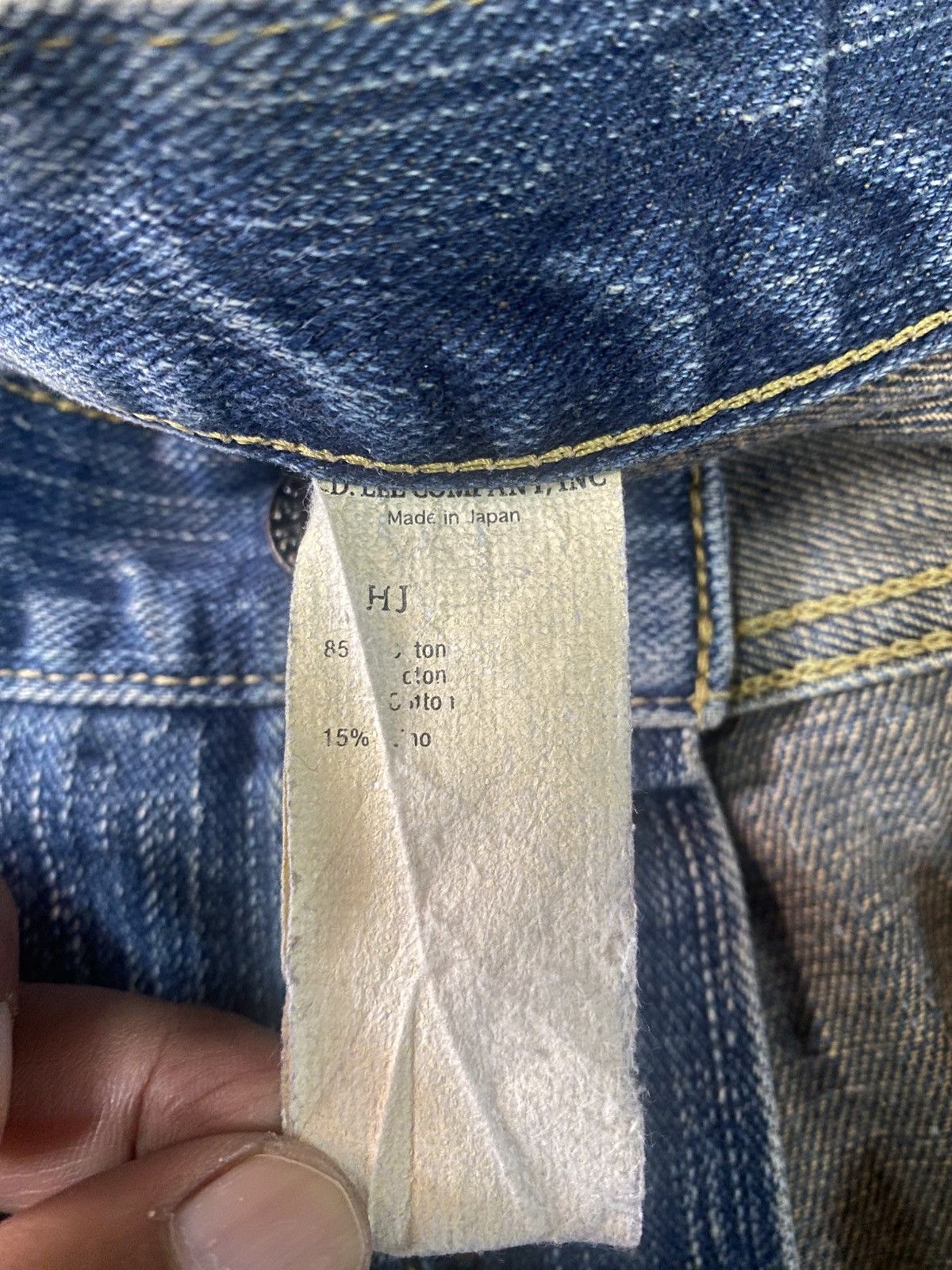 Lee Vintage Lee Distressed Faded ripped Denim Jeans flare Size US 36 / EU 52 - 17 Thumbnail