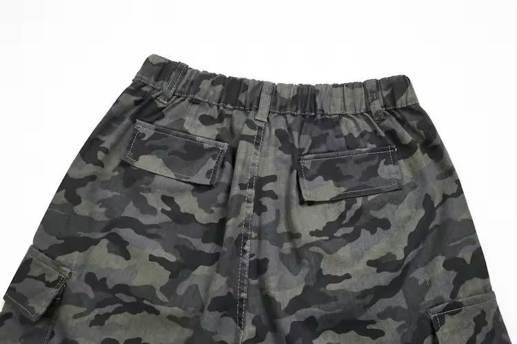 Jean Camouflage Cargo Streetwear Loose Shorts Size US 28 / EU 44 - 9 Thumbnail