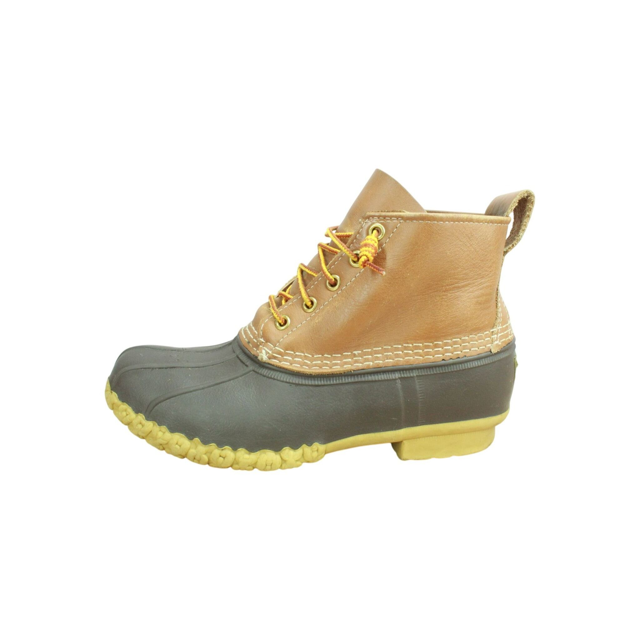 L.L. Bean × Leather LL Bean Women's Unlined Ankle Duck Boots Size US 9 / IT 39 - 1 Thumbnail