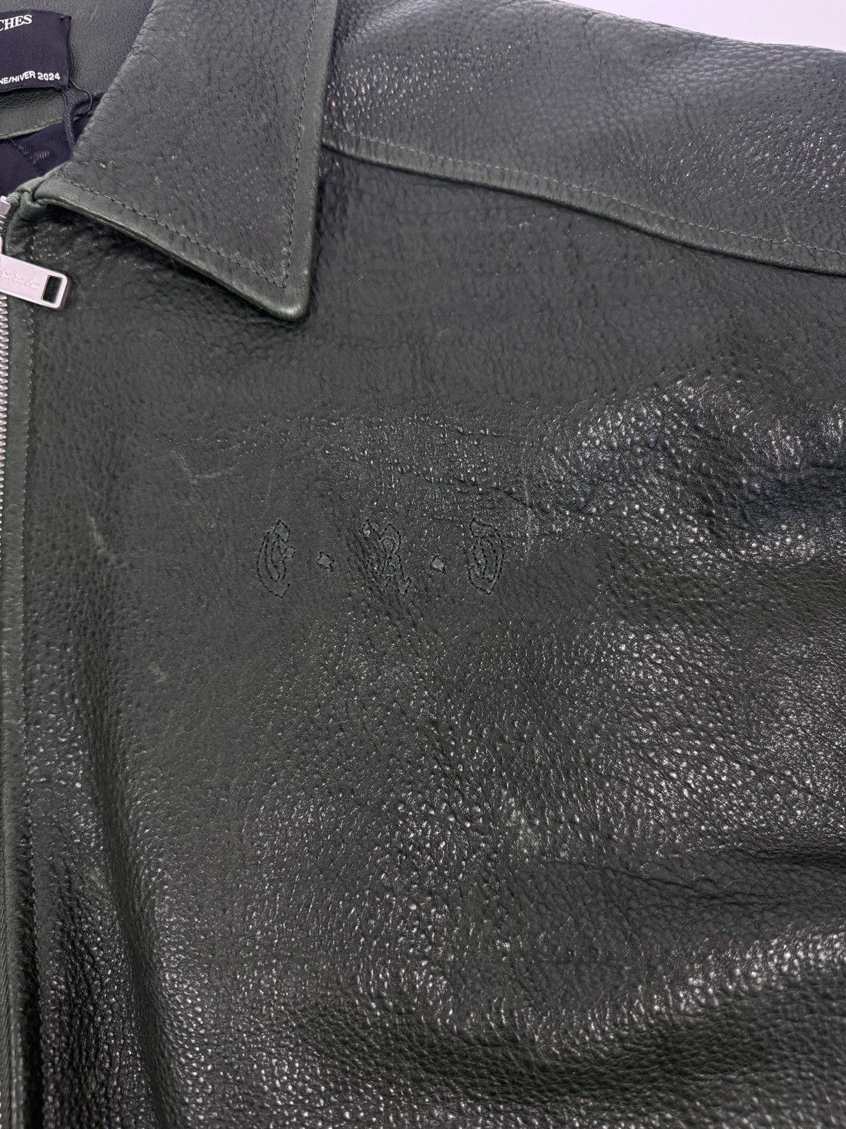 Enfants Riches Deprimes PAINTER'S WIVES LEATHER LIBRARY JACKET Size US XL / EU 56 / 4 - 15 Thumbnail