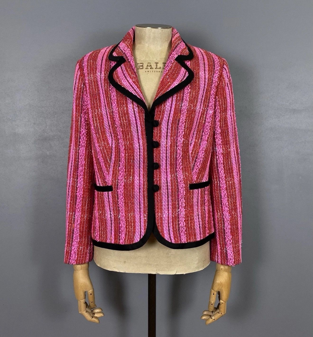 Other Hero Paris 4 Buttons Blazer Jacket Avant Garde Pink Top Size L / US 10 / IT 46 - 1 Thumbnail
