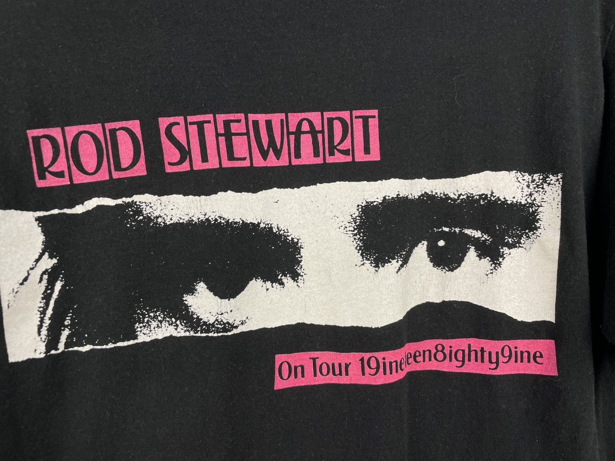 Band Tees Vintage 80s Rod Stewart out of order ‘89 tour band concert Size US M / EU 48-50 / 2 - 5 Thumbnail