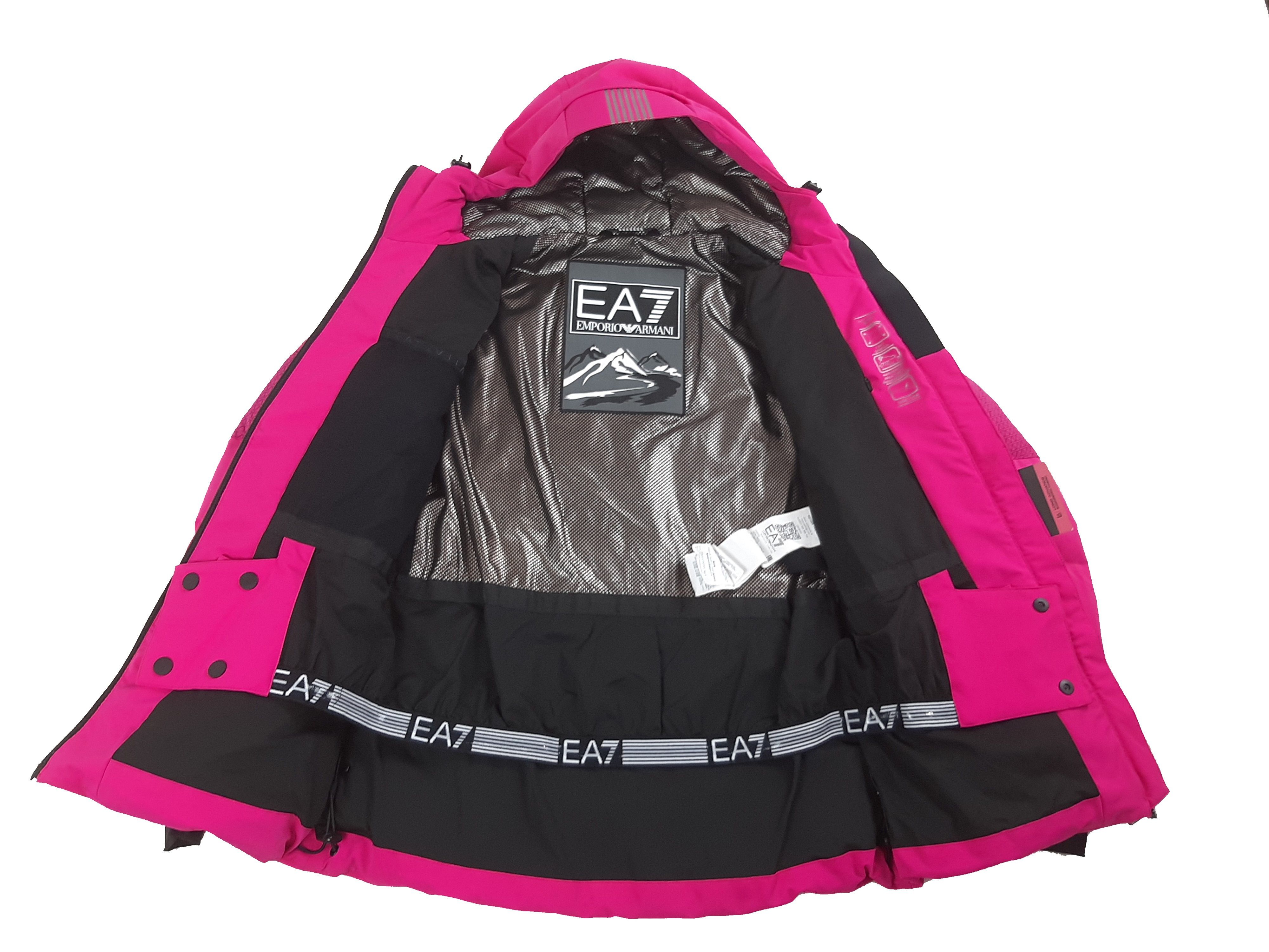 Emporio Armani Emporio Armani EA7 Ski Jacket Pink Women's Size S Size S / US 4 / IT 40 - 12 Thumbnail