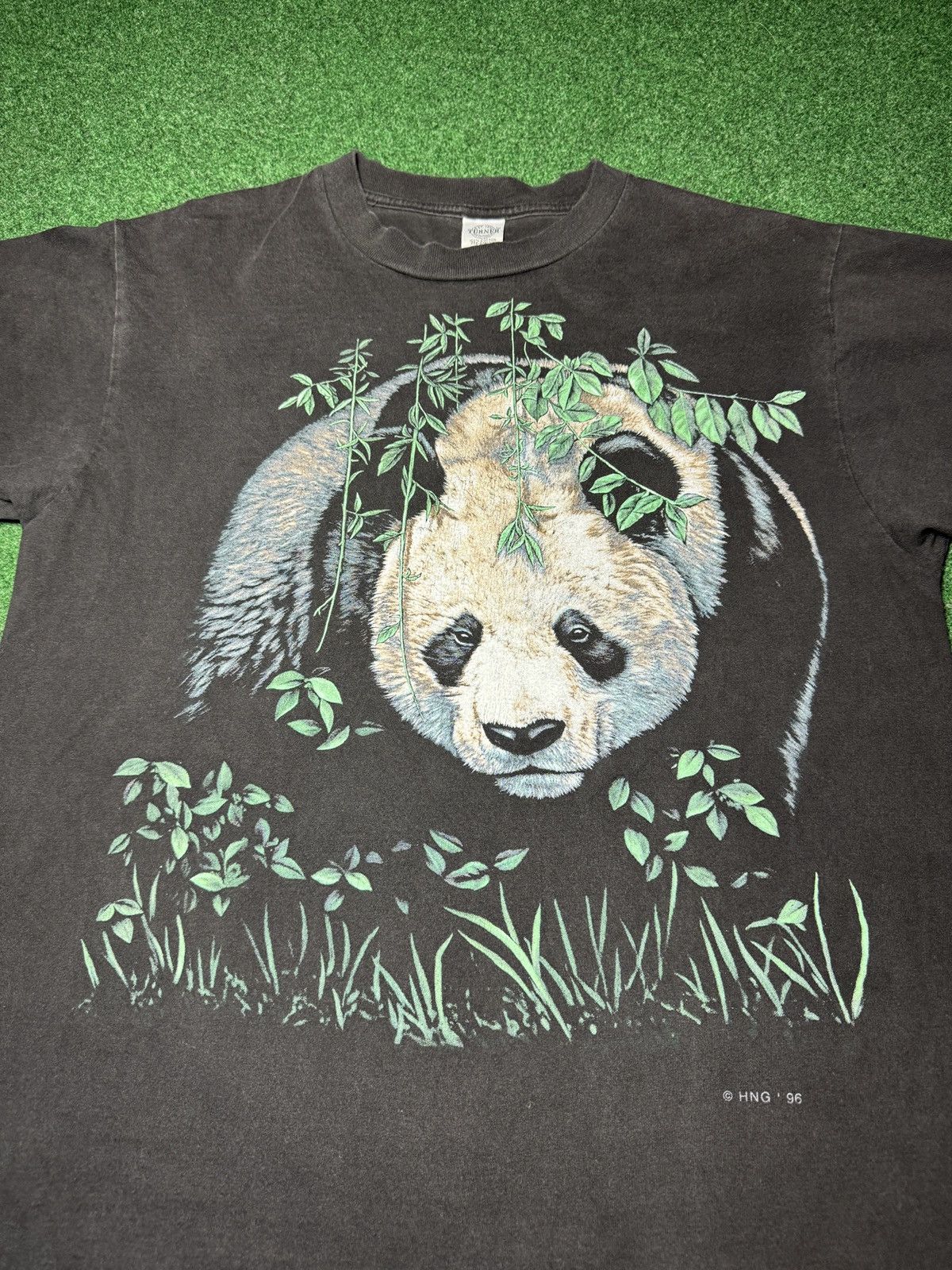 Vintage Vintage 90s Panda Animal Tee Bamboo Large 21x27 T Shirt Size US L / EU 52-54 / 3 - 2 Thumbnail