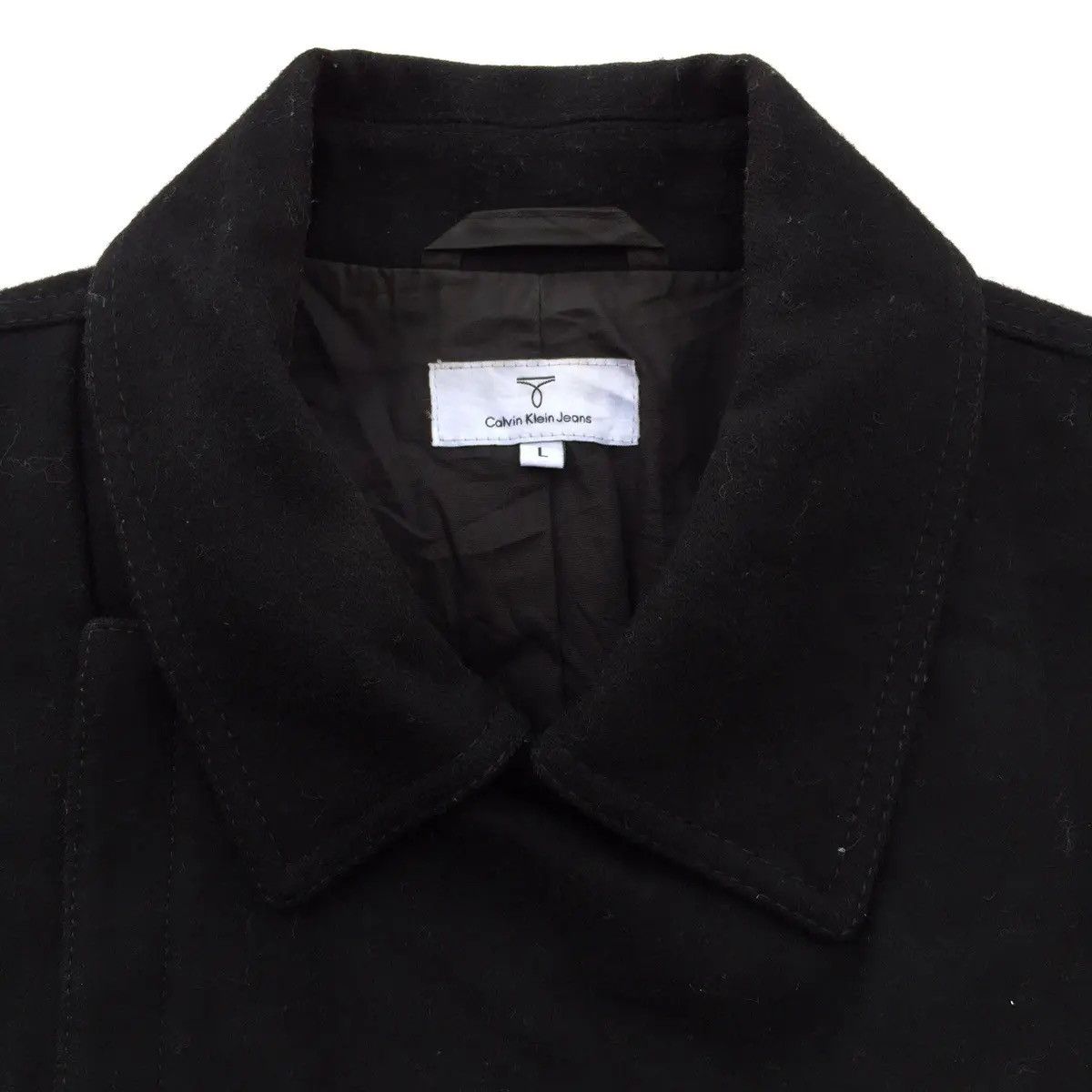 Calvin Klein Calvin Klein Avant-garde Wool Jacket Made in Italy Size US L / EU 52-54 / 3 - 4 Thumbnail