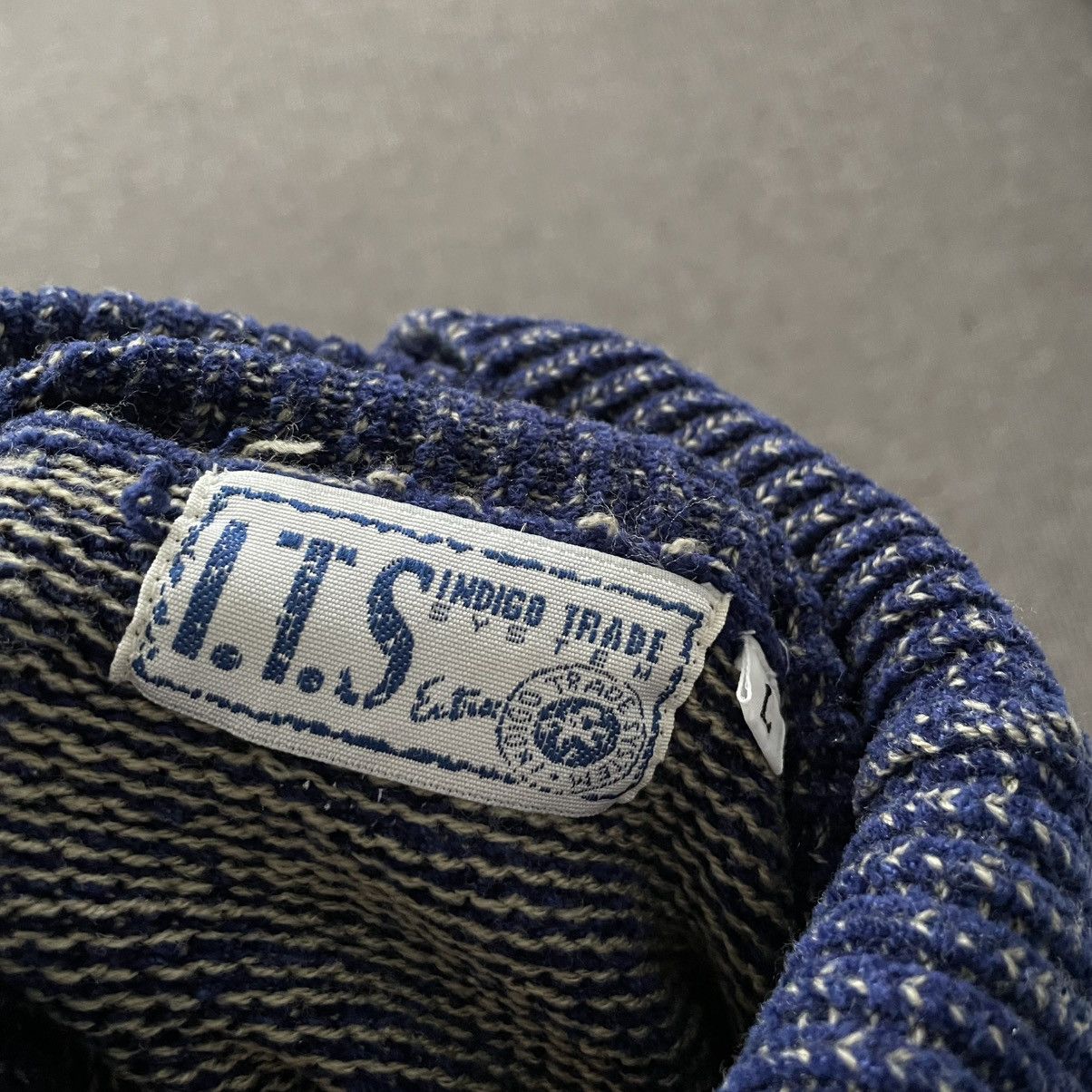 Japanese Brand × Vintage Vintage Avantgarde Sweater I.T.S Indigo y2k size L Size US L / EU 52-54 / 3 - 5 Thumbnail