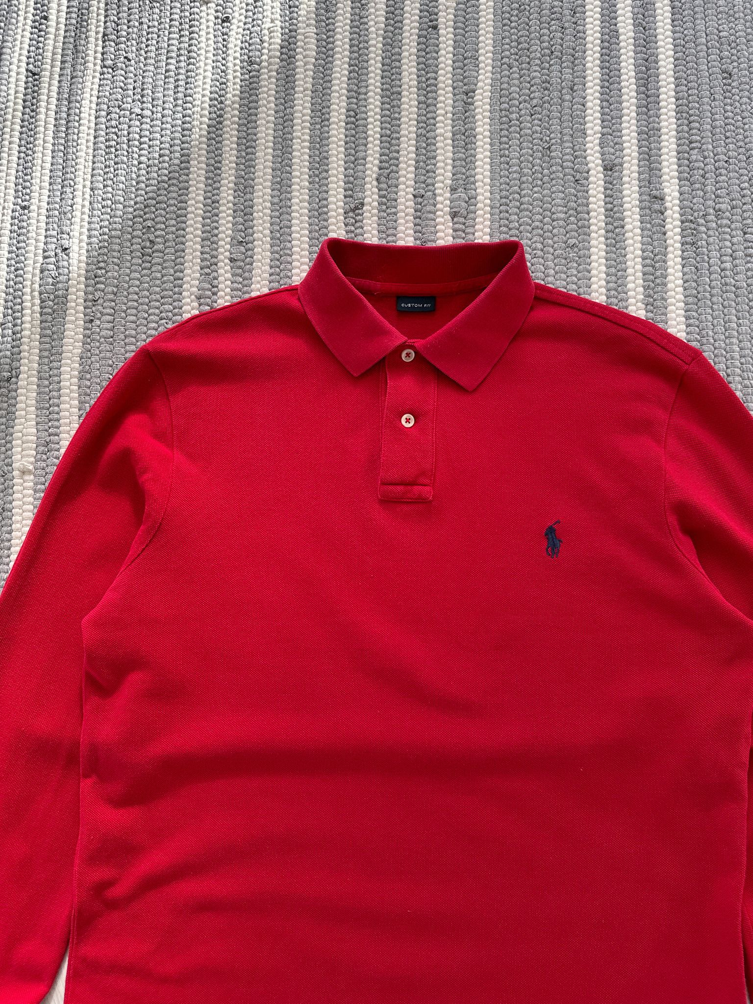 Polo Ralph Lauren Vintage Ralph Lauren Longsleeve Rugby Polo Shirt Size US M / EU 48-50 / 2 - 3 Thumbnail