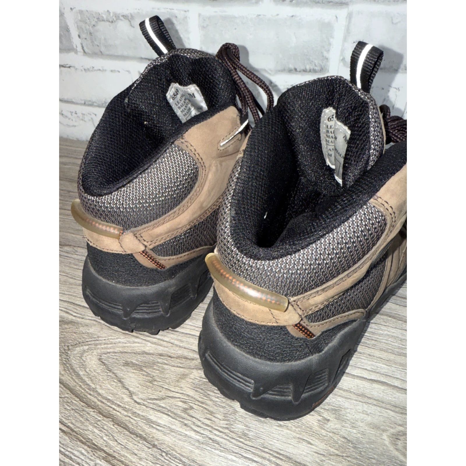 Vintage VINTAGE Carolina Steel Toe Work Boots Men 7M Reflective Wellington Brown Shoes Size US 7 / EU 40 - 4 Thumbnail