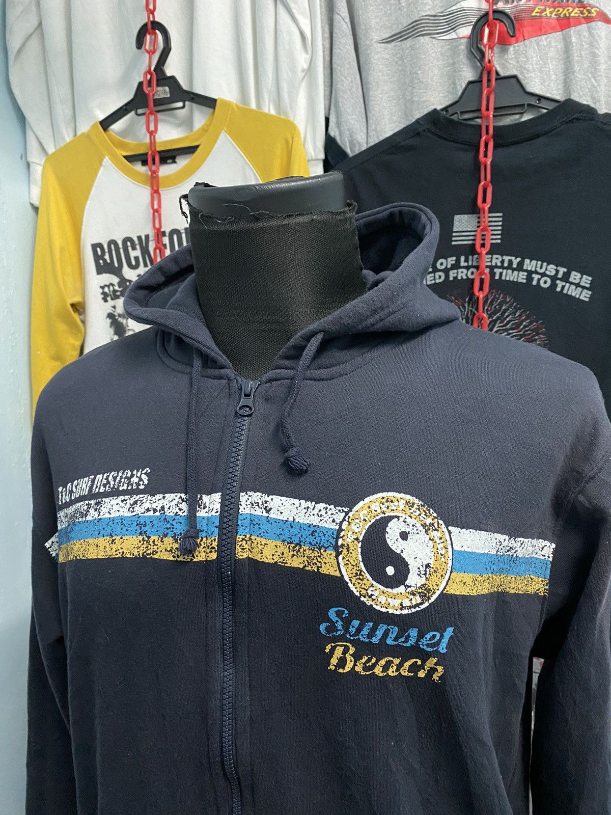 Ron Jon Surf Shop Vintage tnc surf hoodies zipper 🚀 Size US L / EU 52-54 / 3 - 3 Thumbnail