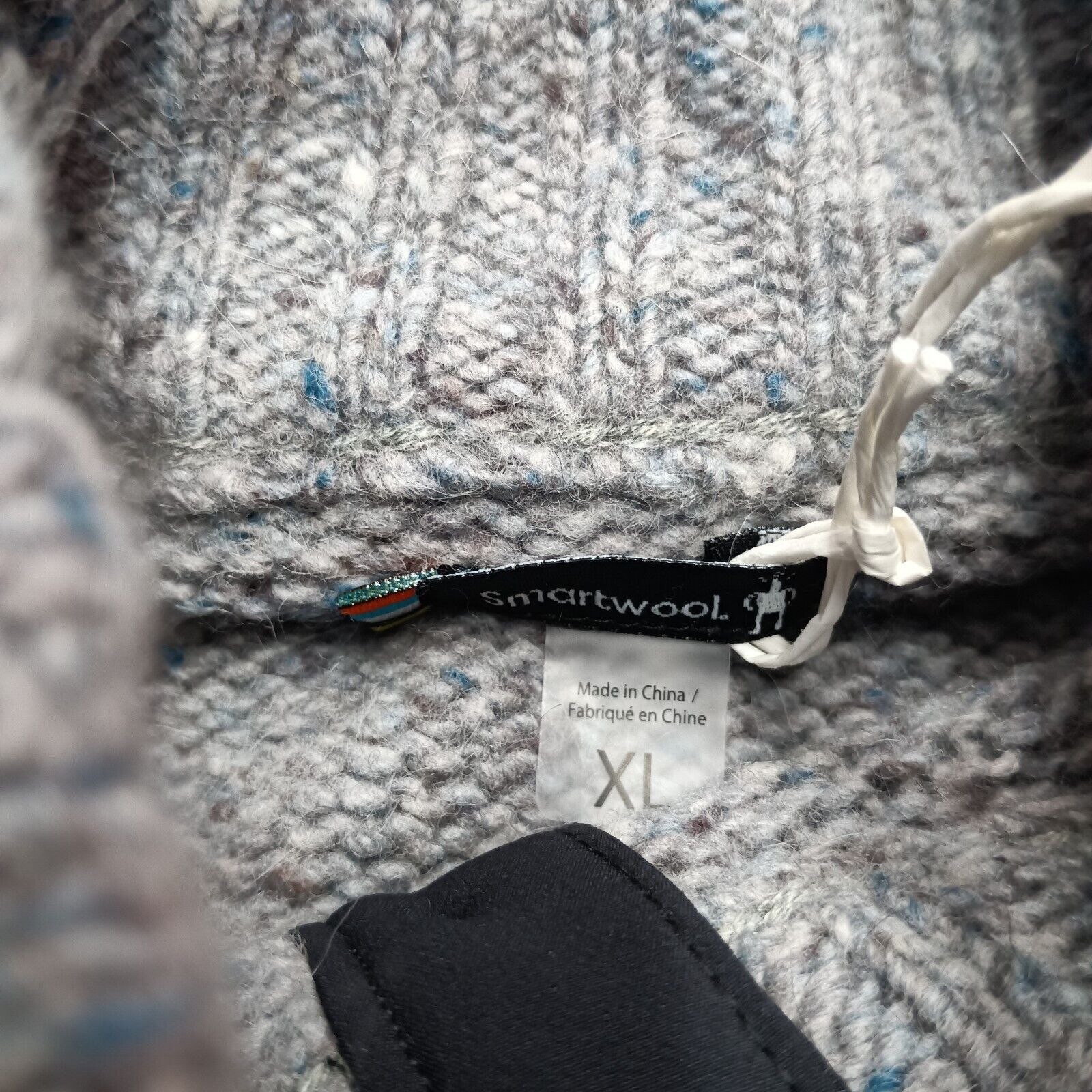 Smartwool SmartWool Men's XL Light Gray Heather Heavy Henley Sweater Size US XL / EU 56 / 4 - 5 Thumbnail