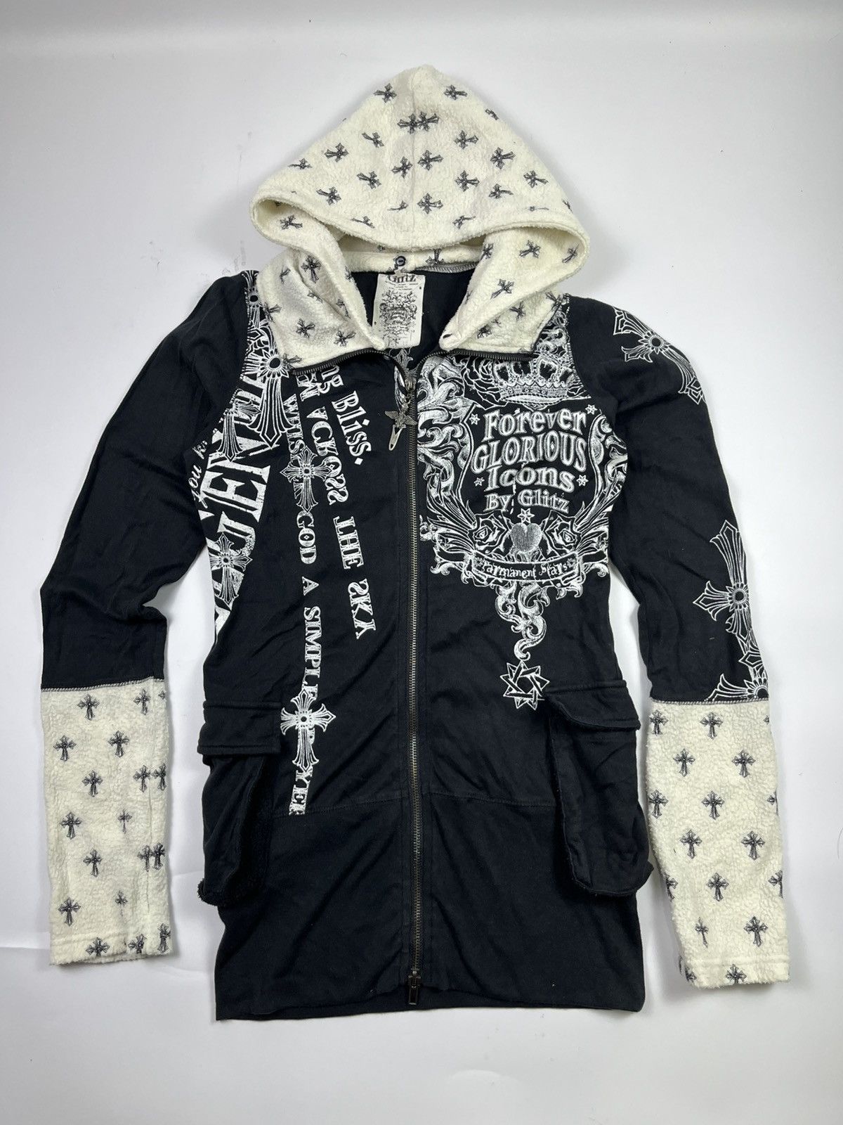 Japanese Brand ❤️‍🔥BINDING OFFER❤️‍🔥 AFFICTION CROSS GOTHIC BY GLITZ Size US M / EU 48-50 / 2 - 1 Thumbnail