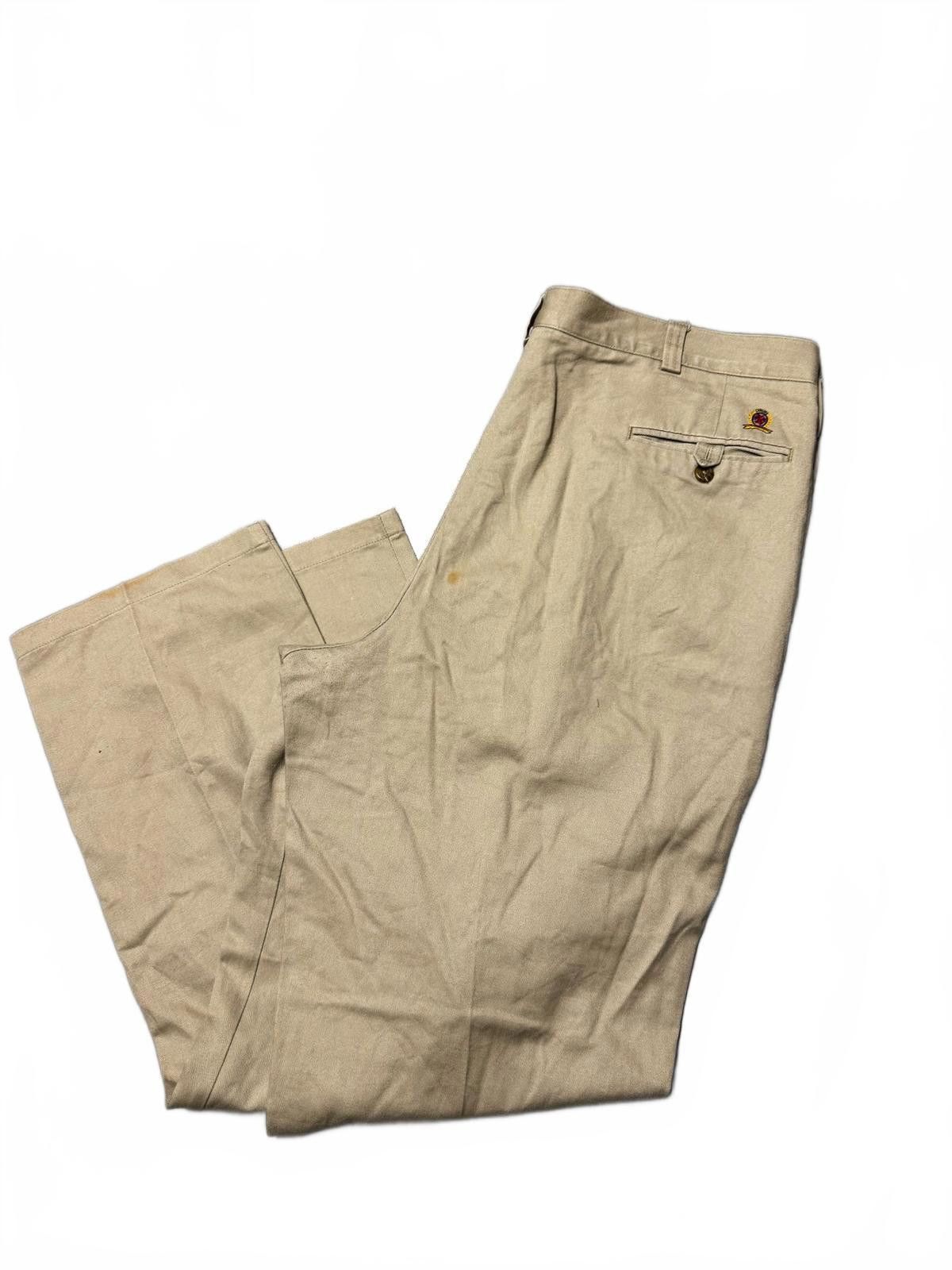 Tommy Hilfiger Tommy Hilfiger Men's Chinos - Beige, Size 40x32 Size US 40 / EU 56 - 1 Thumbnail