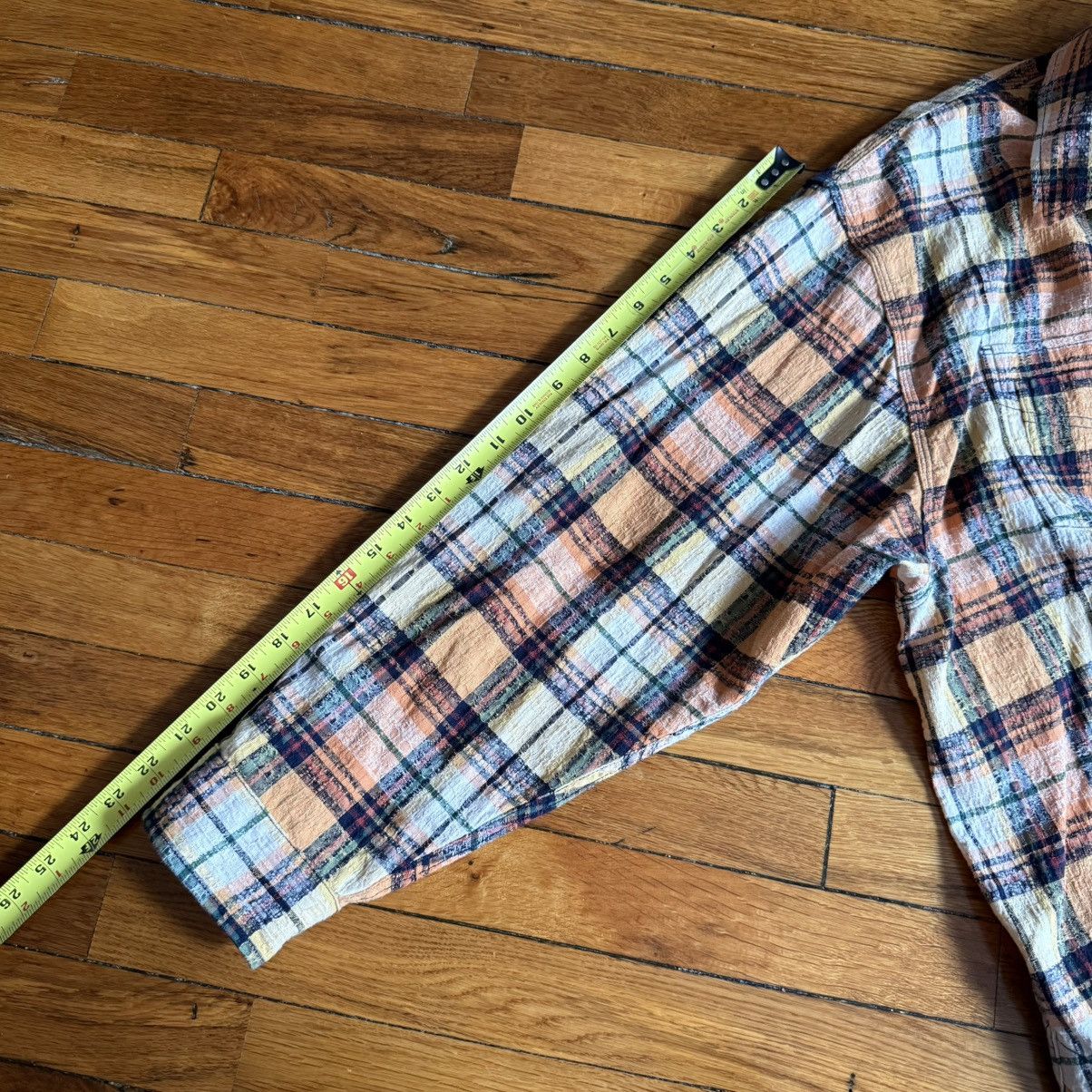 Brain Dead Crazy Rare Brain Dead Shirt Button Zip Flannel Size US S / EU 44-46 / 1 - 12 Thumbnail