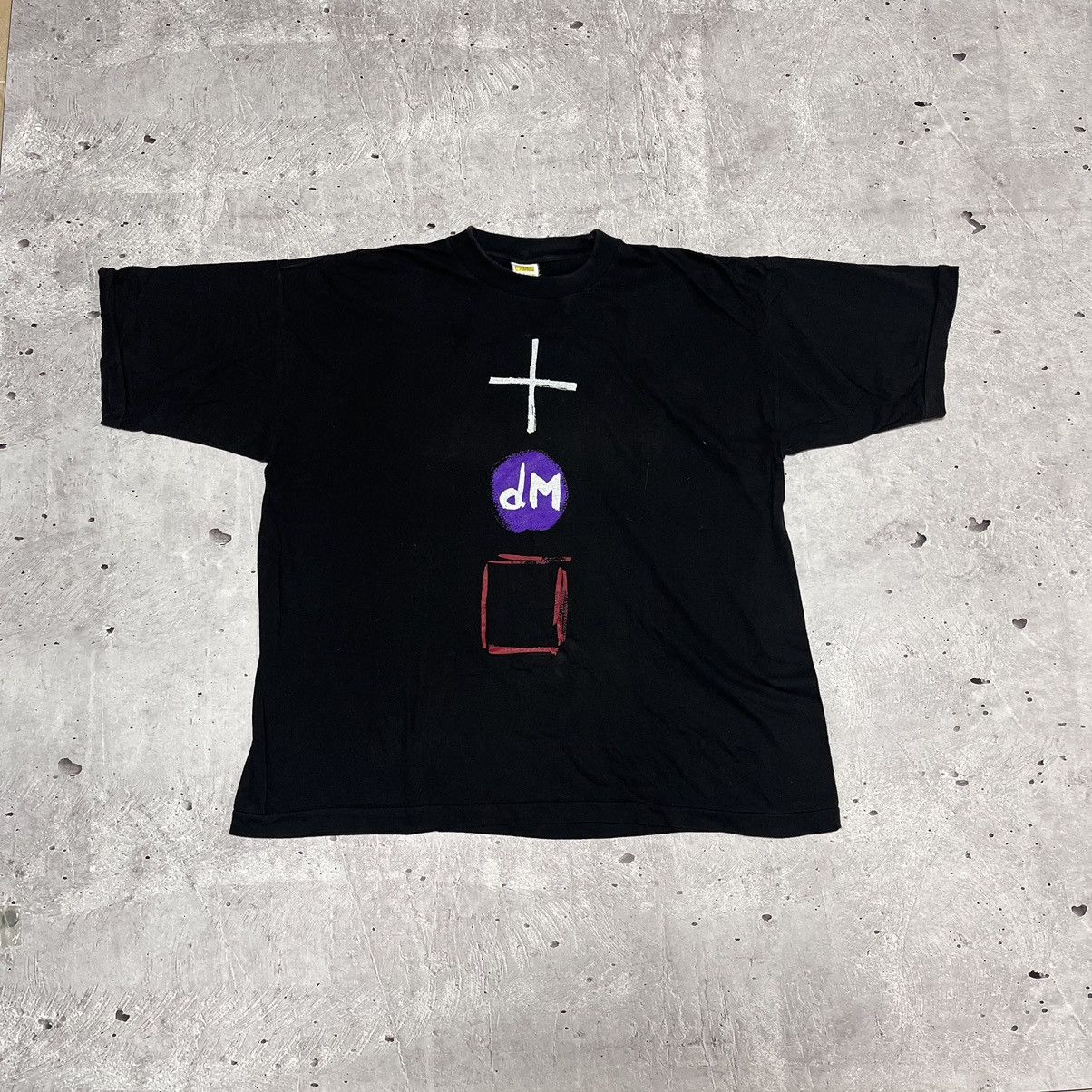 image of Band Tees x Vintage 1993 Depeche Mode Devotional Dm Plus Tour T-Shirt in Black, Men's (Size XL)