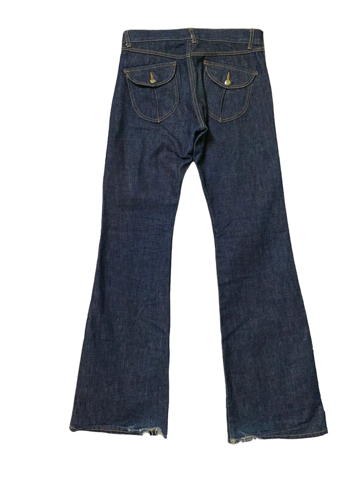 If Six Was Nine × Katharine Hamnett London × Vintage Flared Katharine Hamnet London Bell Bottom Denim Size US 30 / EU 46 - 2 Thumbnail