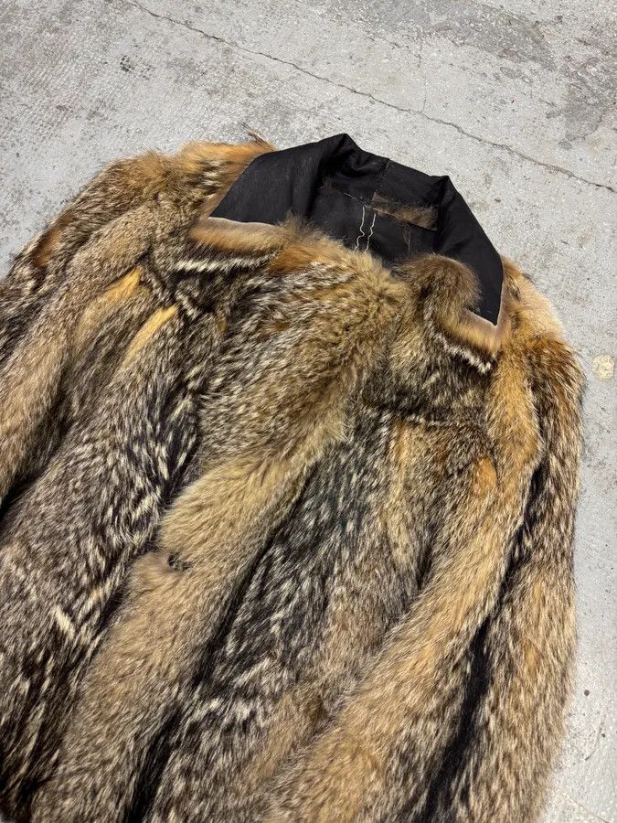 Just Cavalli AW2005 Cavalli Fox Fur Asymmetrical Leather Jacket Size XS / US 0-2 / IT 36-38 - 12 Thumbnail