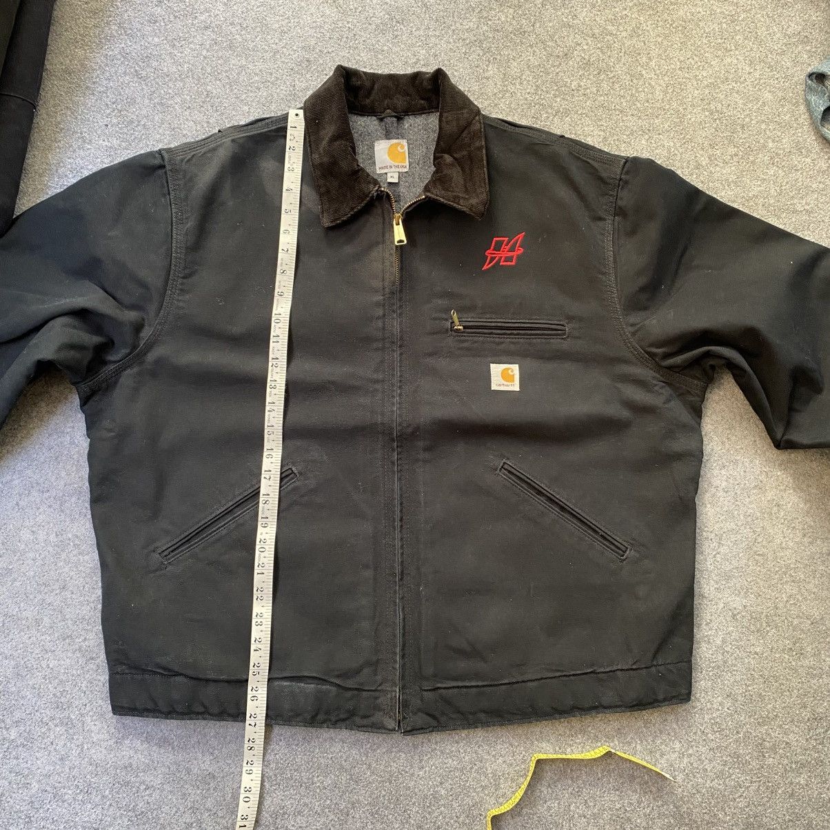 Carhartt Vintage Carhartt Faded Black Detroit Jacket Size US XL / EU 56 / 4 - 9 Thumbnail