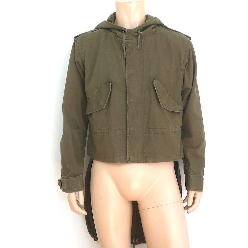 Saint Laurent Paris Saint Laurent Military Parka Army Green Twill Size 48 Size US M / EU 48-50 / 2 - 1 Thumbnail