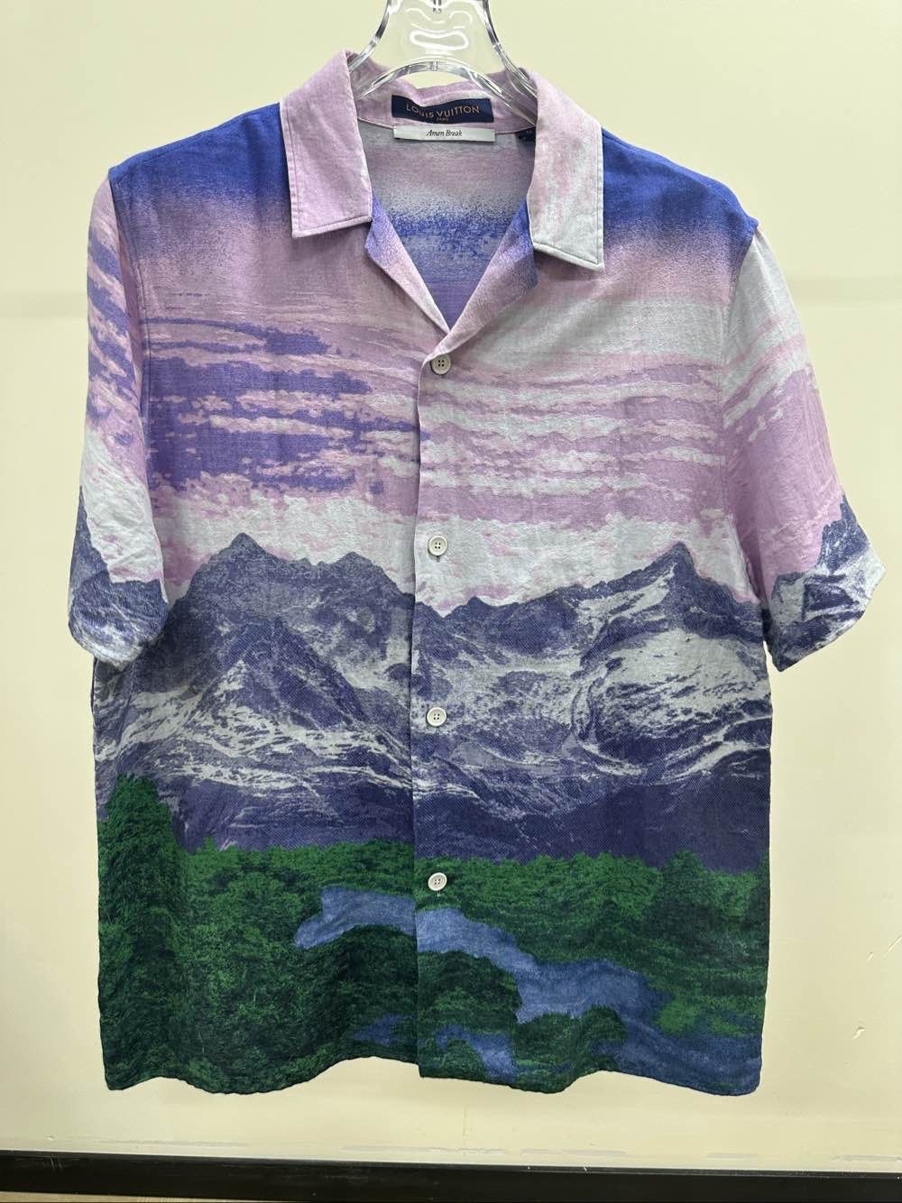 Louis Vuitton Louis Vuitton Amen Break Landscape Shirt Size M Size US M / EU 48-50 / 2 - 1 Thumbnail