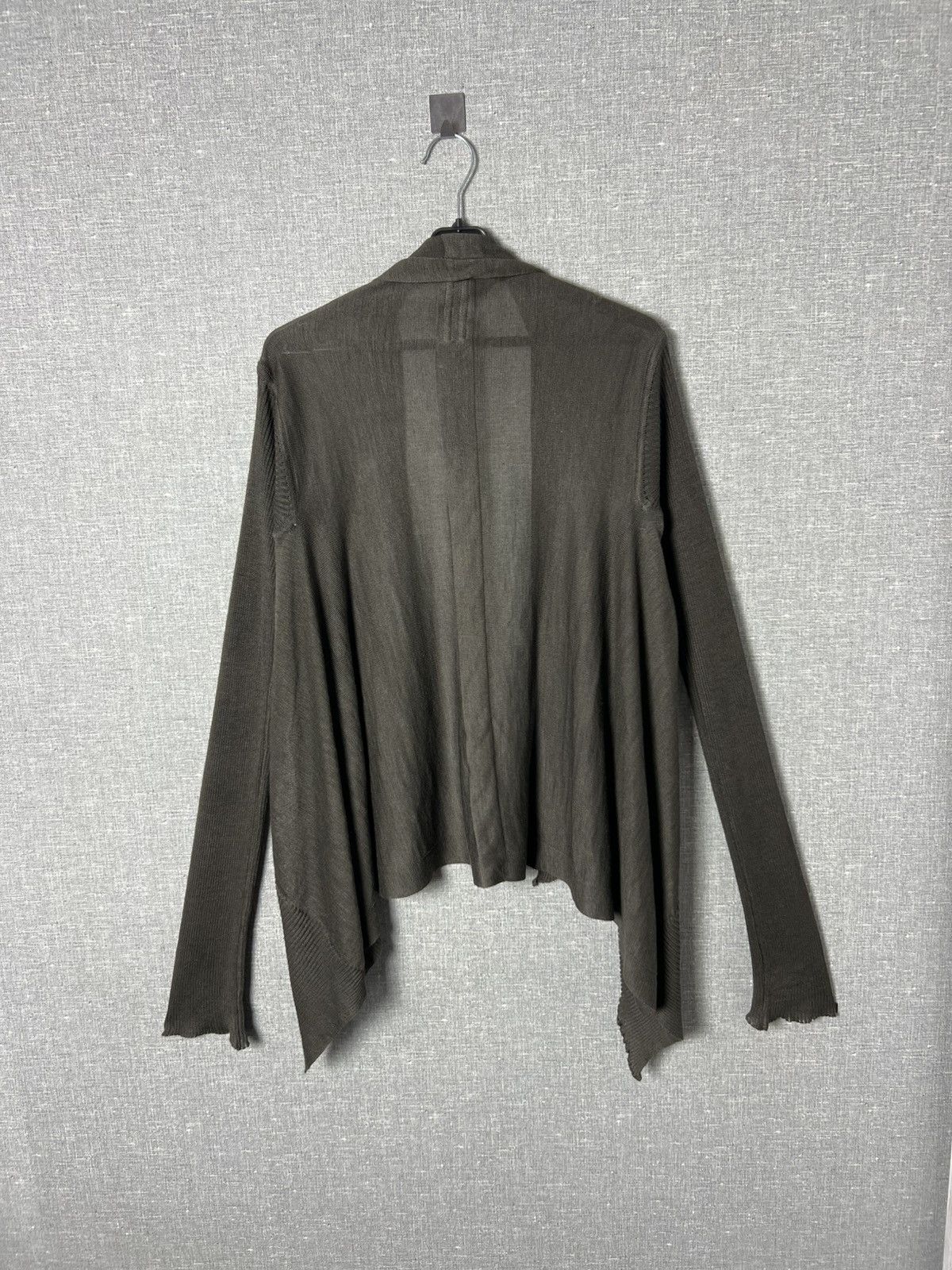 Rick Owens Avant-Garde Rick Owens NASKA S/S 12 Mesh Open Front Cardigan Size S / US 4 / IT 40 - 17 Thumbnail