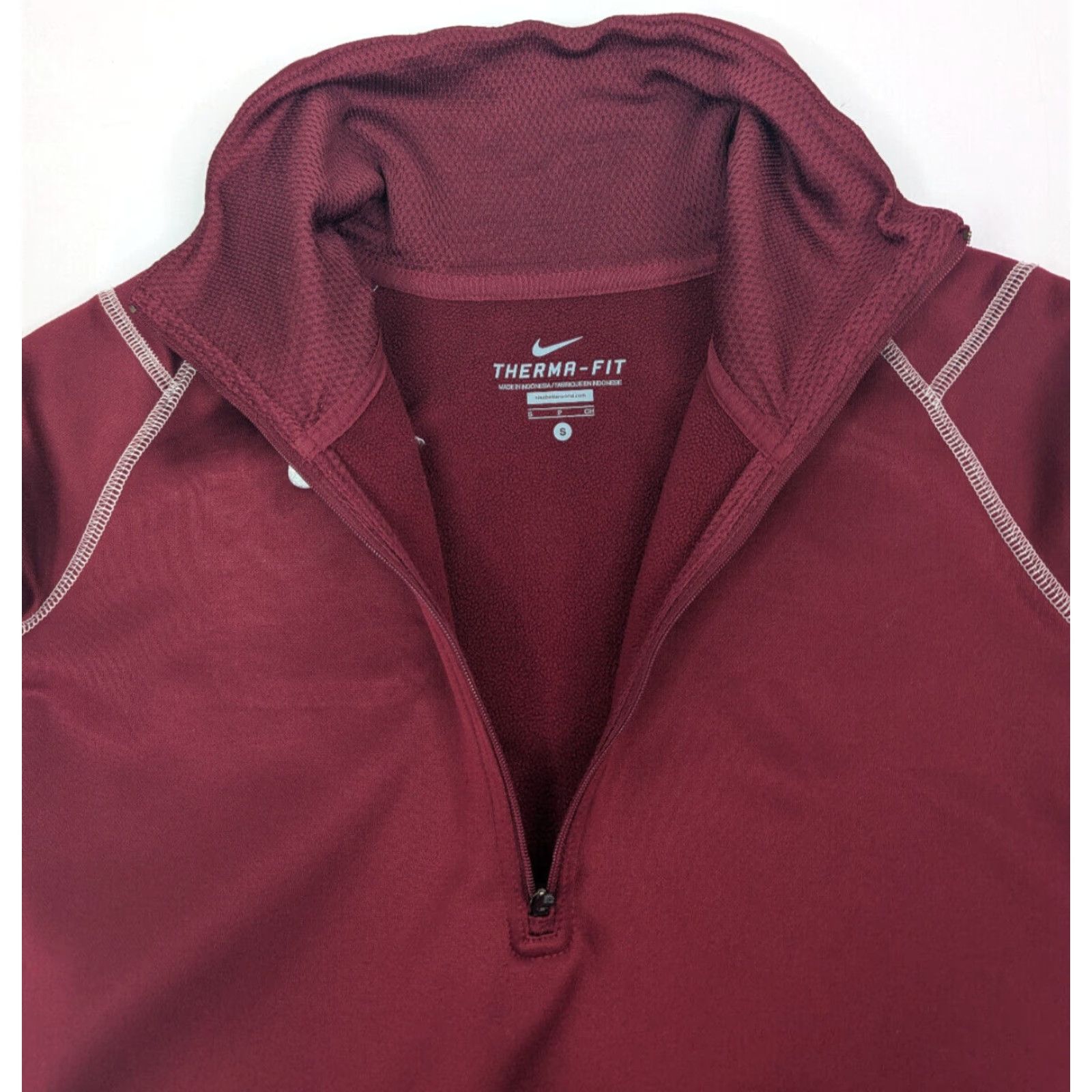 Nike Nike Therma-Fit Women’s 1/2 Zip Pullover Shirt Sweatshirt Red S XS? Size S / US 4 / IT 40 - 6 Thumbnail