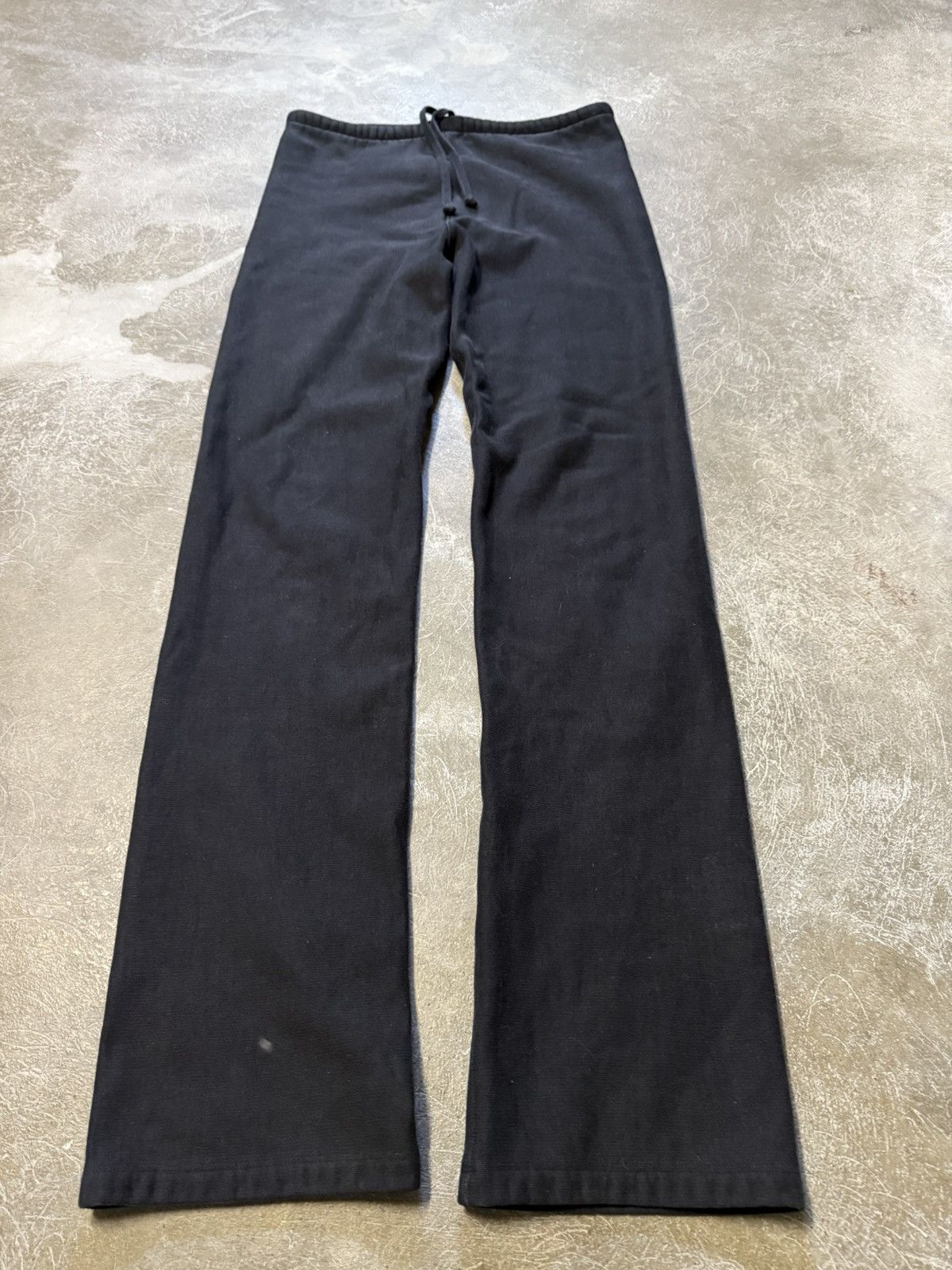 Vetements Black Snap Button Track Pants