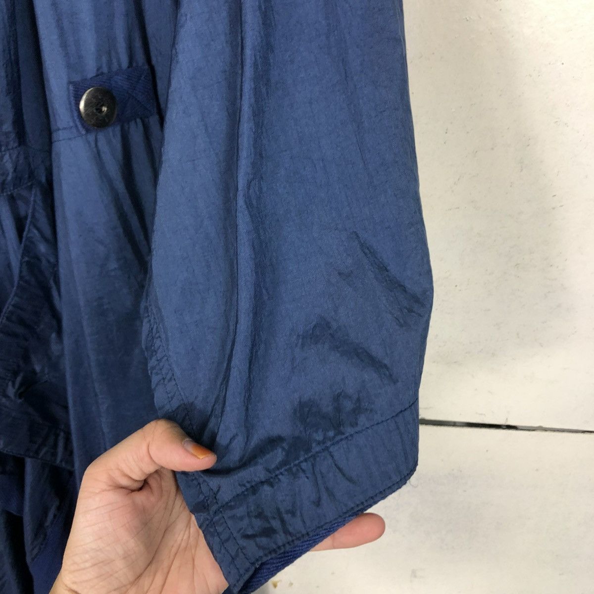 Issey Miyake 🔥VINTAGE 80’s NYLON LONG JACKET ISSEY MIYAKE BONDAGE DESIGN Size US M / EU 48-50 / 2 - 20 Thumbnail