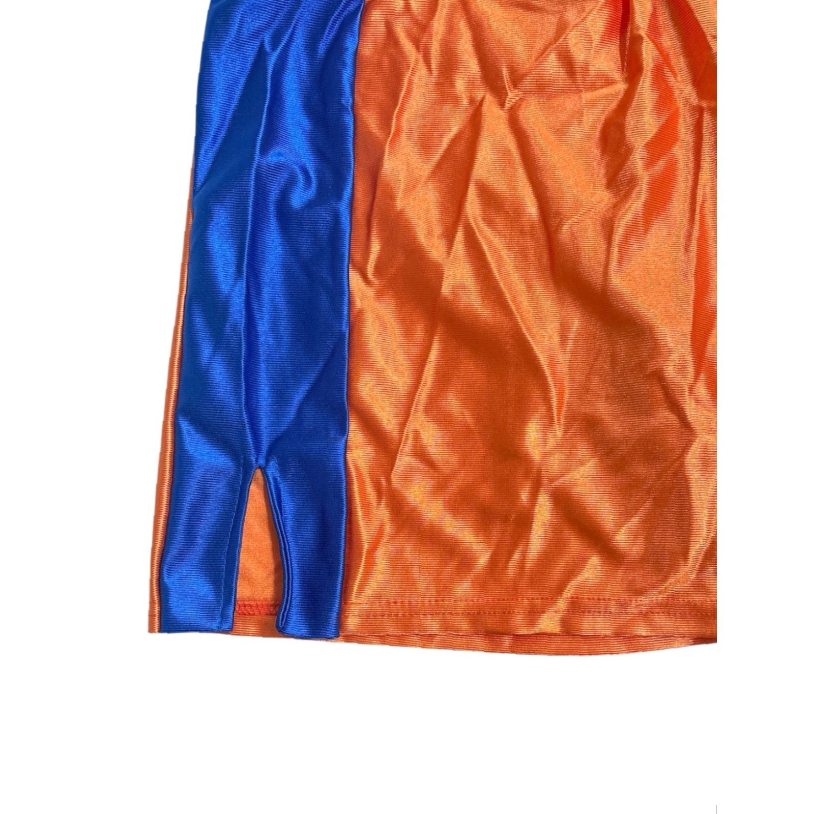 Vintage VINTAGE Saxon Dazzle Basketball Shorts Mens M Orange 90s Canada Size US 31 - 4 Thumbnail