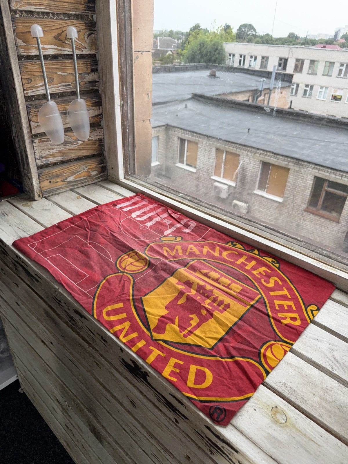 Other 90s Manchester United Pillow Cover Football Pitch Design Size ONE SIZE - 4 Thumbnail