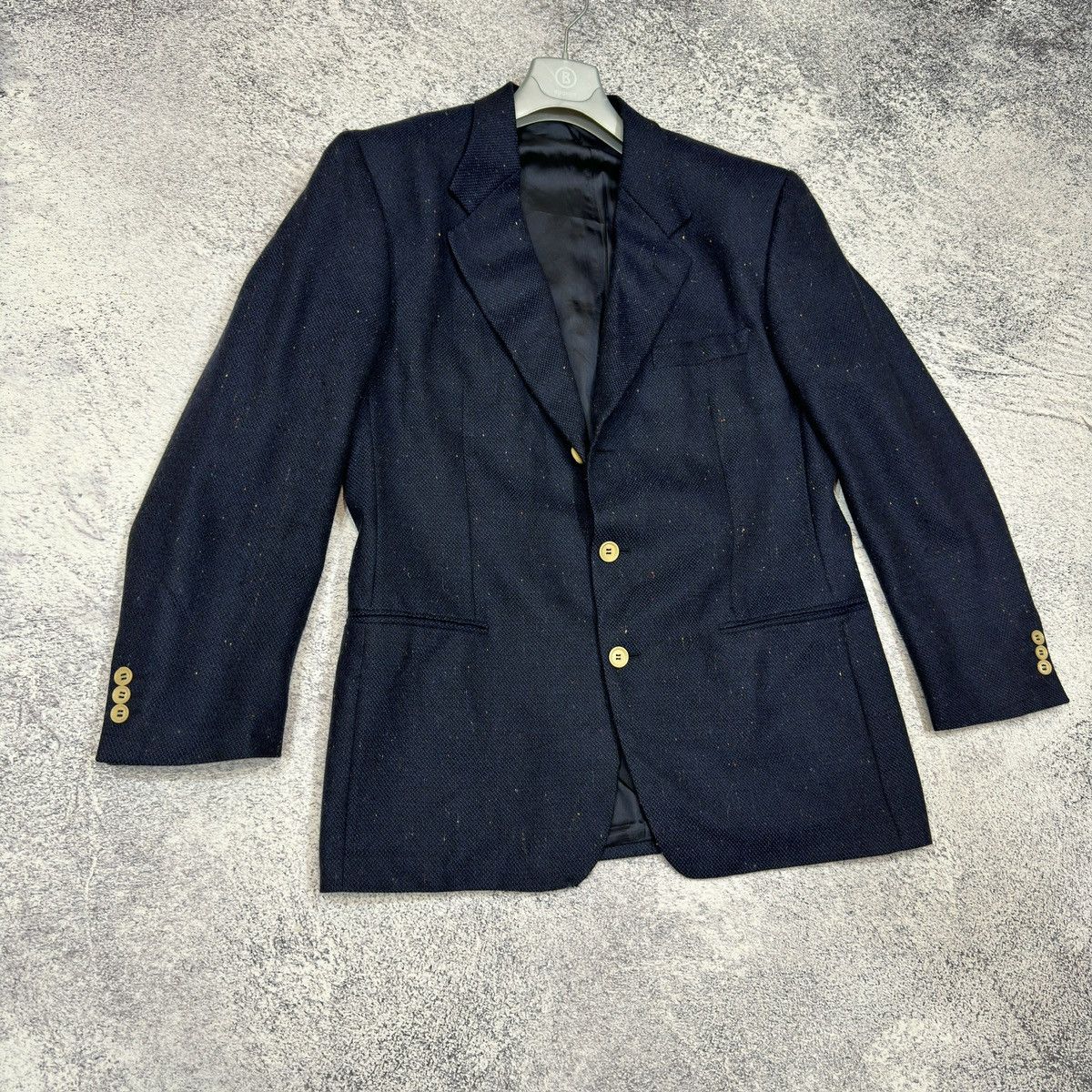 Ermenegildo Zegna Ermenegildo Zegna Mens Wool Blazer 52R Size 52R - 2 Thumbnail
