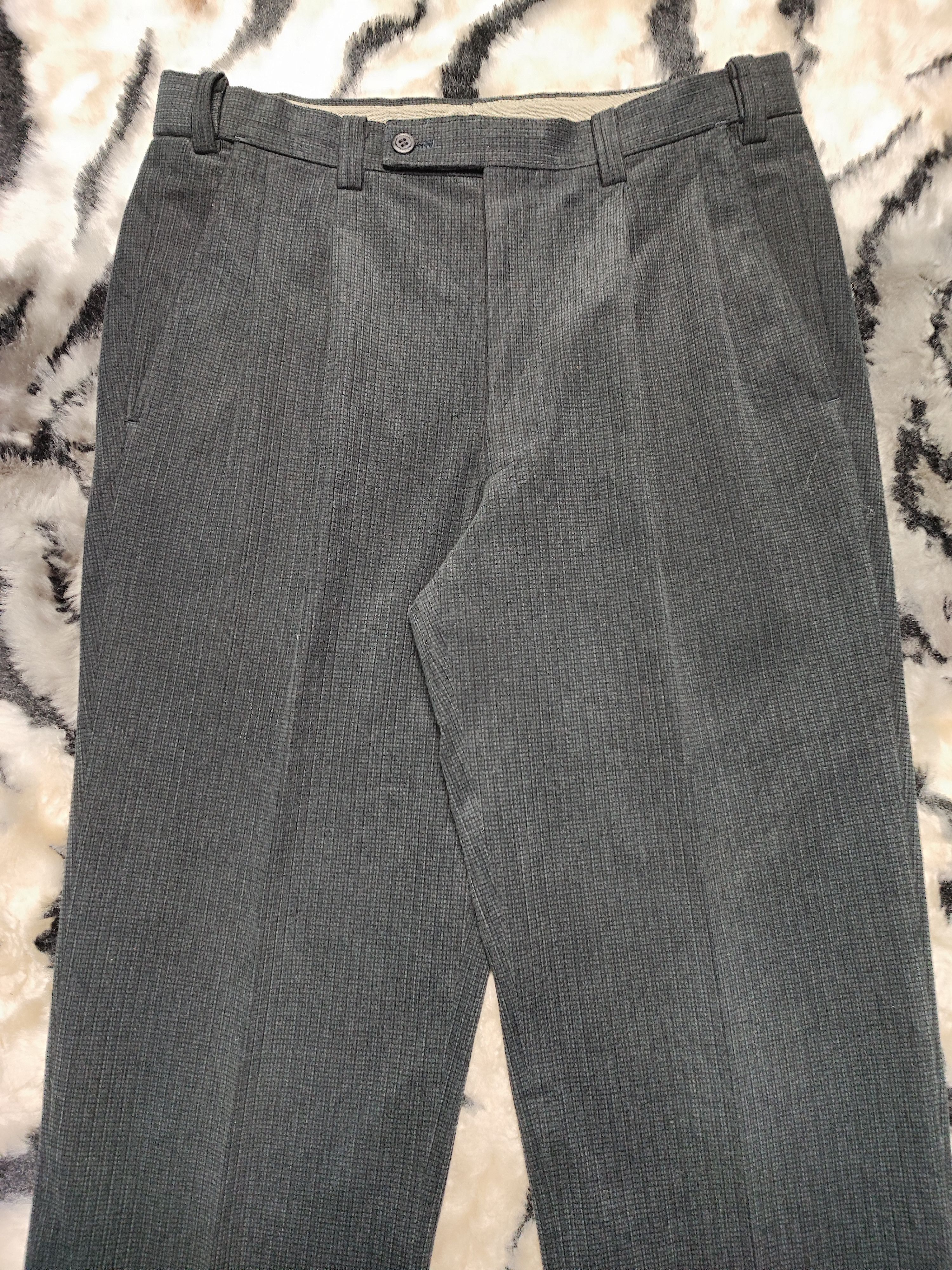 Kenzo Vintage Kenzo Wool Waffle Design Size US 31 - 3 Thumbnail
