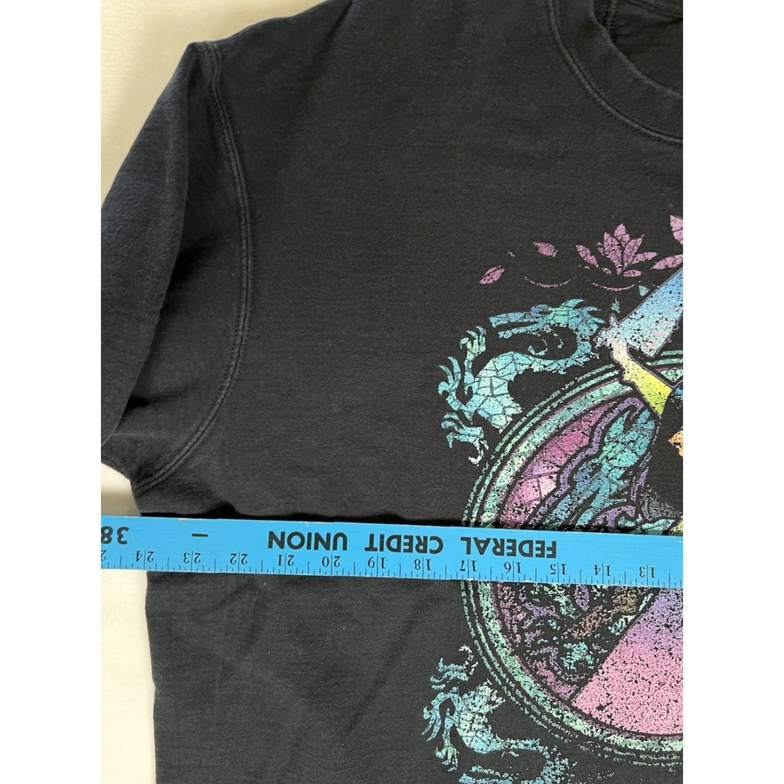 Disney VINTAGE Disney Mulan Sweatshirt Crewneck XL Black Unisex Adults Graphic Print - Size US XL / EU 56 / 4 - 5 Thumbnail