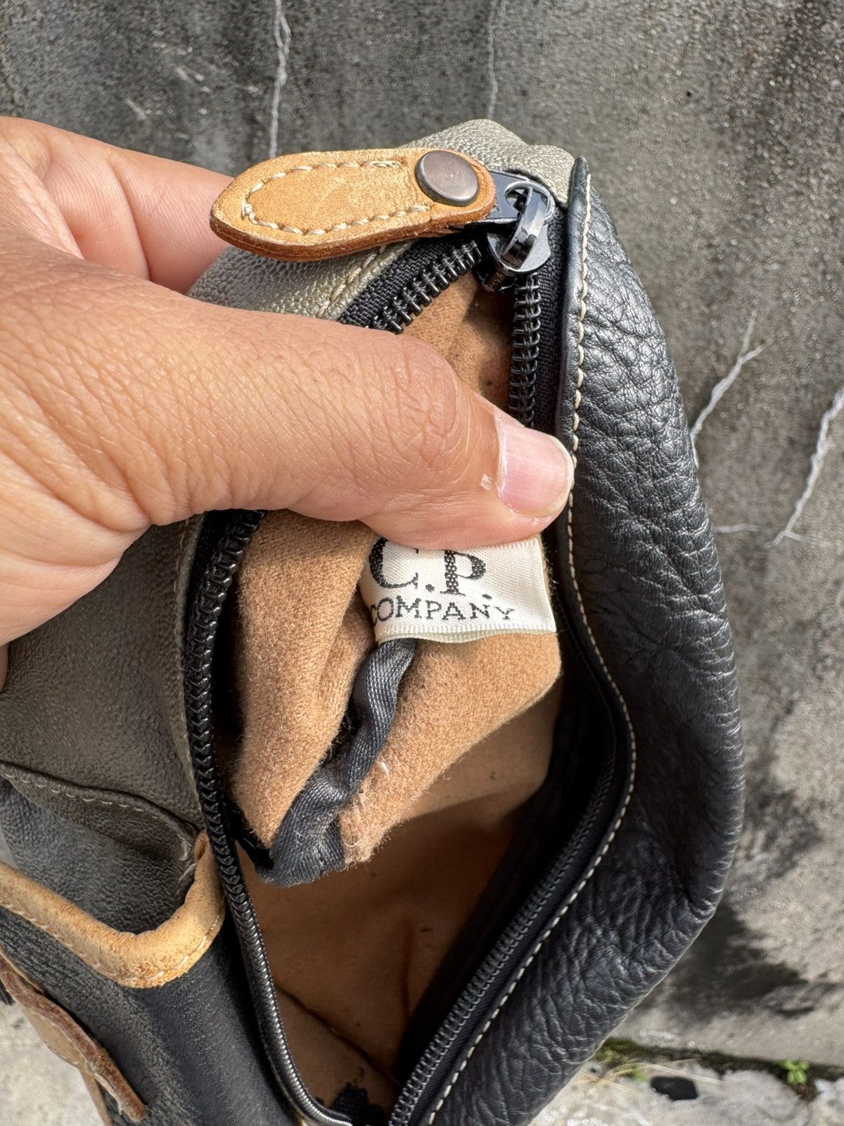 C.P. Company × Massimo Osti × Vintage c.p company waist bag leather Size ONE SIZE - 7 Thumbnail