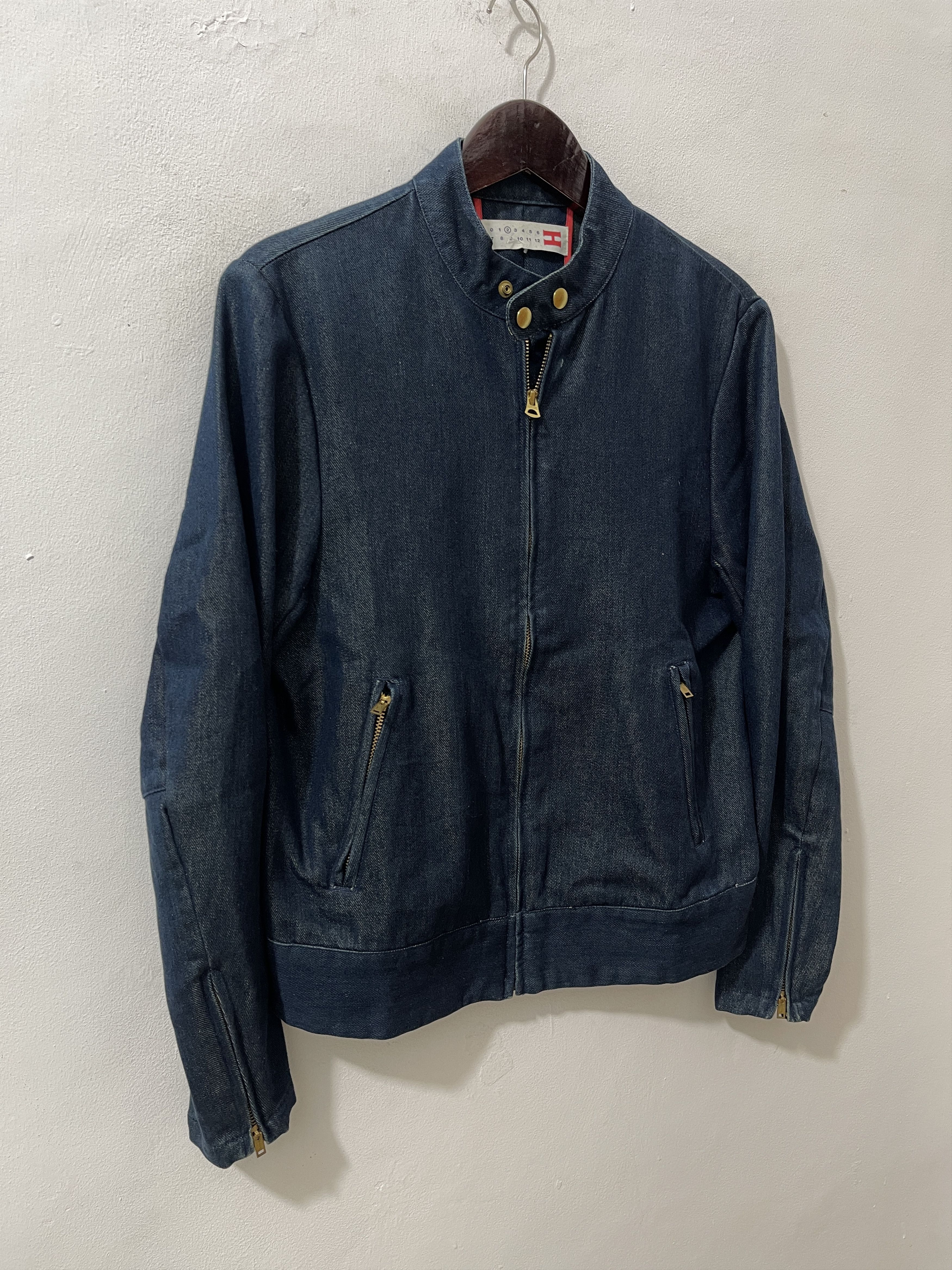 Hysteric Glamour Hysteric Japan Archive Raw Denim Biker Jacket Size US M / EU 48-50 / 2 - 3 Thumbnail