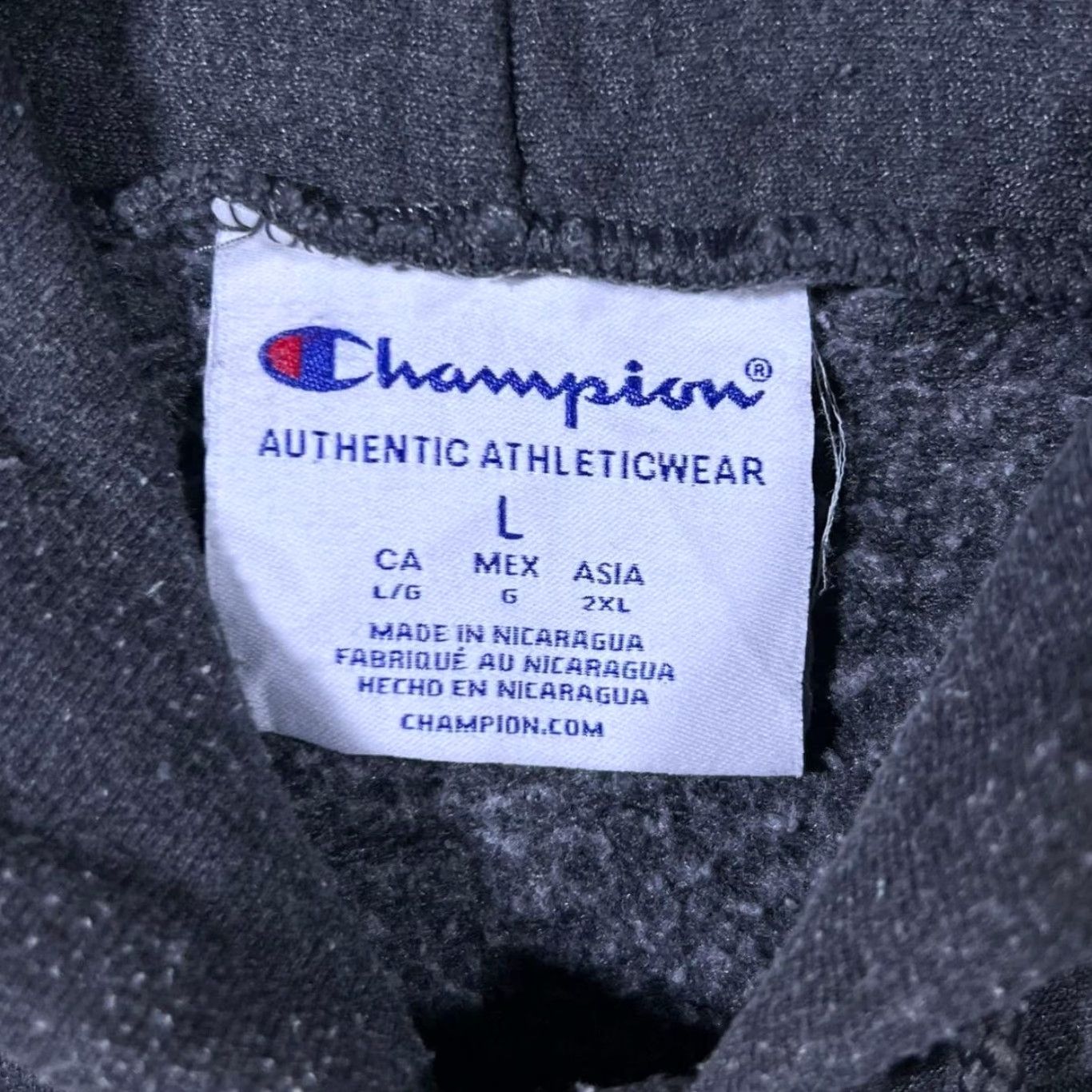 Champion Champion James Madison College Spellout Graphic Dark Grey Hoodie Large Size US L / EU 52-54 / 3 - 3 Thumbnail