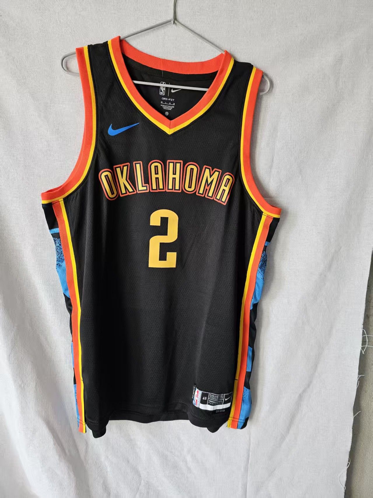 NBA Thunder #2 Shai Gilgeous-Alexander Jersey XL | Grailed