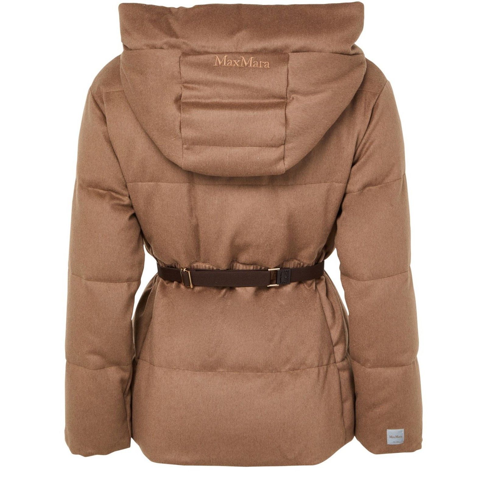 Max Mara MAX MARA MARRONE Belted Puffer Jacket New & Authentic (Women Size XS / US 0-2 / IT 36-38 - 2 Thumbnail