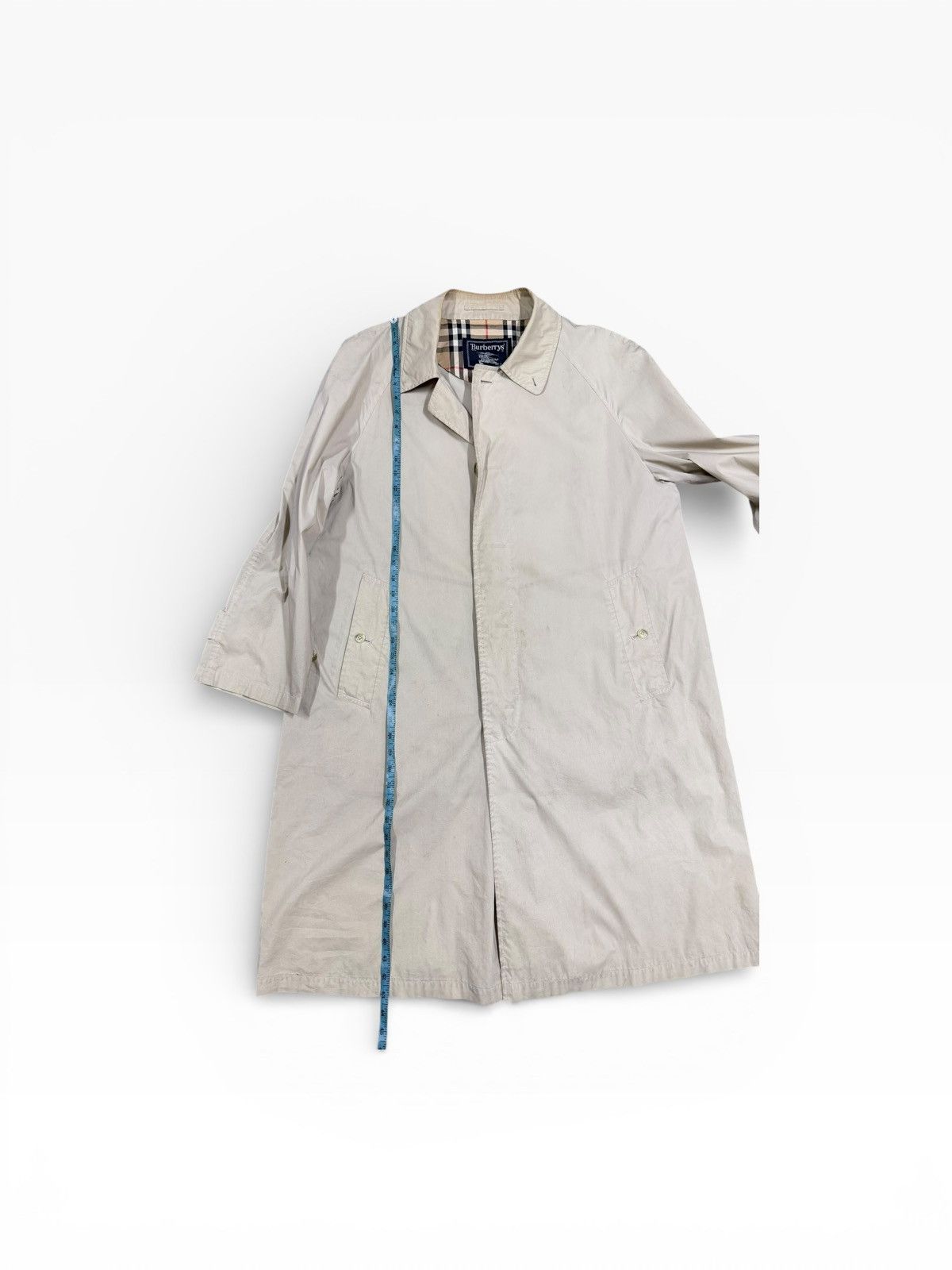 Burberry Prorsum Vtg🔥90’s Burberrys Prorsum Nylon Trench Coat Jacket Size US L / EU 52-54 / 3 - 14 Thumbnail