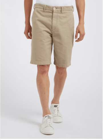 image of Brunello Cucinelli O1W1Db10524 Bermuda Shorts In Dark Beige, Men's (Size 36)