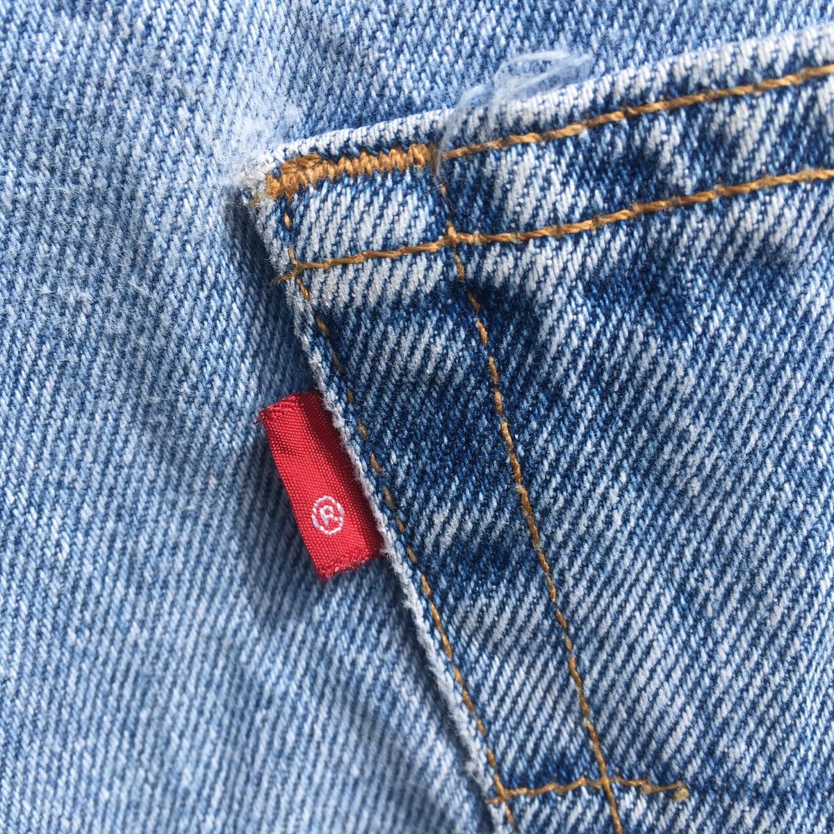 Levi's × Levi's Vintage Clothing × Vintage VINTAGE LEVIS 550 JEANS LIGHT BLUE SINGLE R Size US 31 - 6 Thumbnail