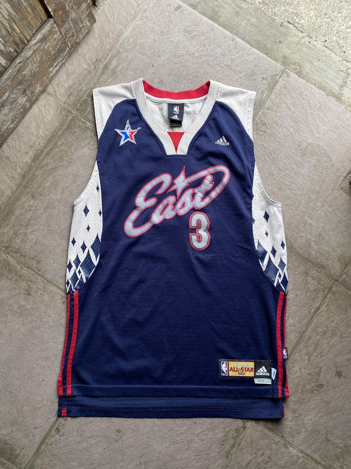 Adidas Adidas 2007 NBA All-Star Game Las Vegas East Dwyane Wade #3 Size US M / EU 48-50 / 2 - 1 Thumbnail