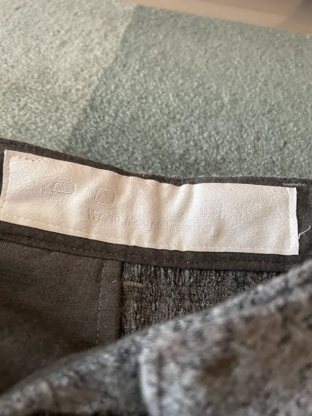 White Mountaineering White Mountaineering wool trompe l'oeil joggers Size US 28 / EU 44 - 4 Thumbnail