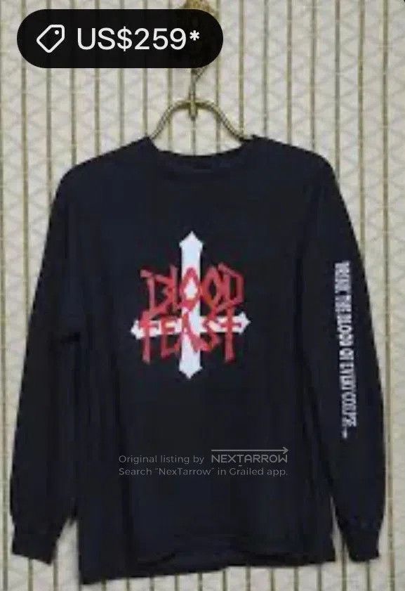 Vintage Vintage Blood Feast 1999 Longsleeve. Size US M / EU 48-50 / 2 - 8 Thumbnail