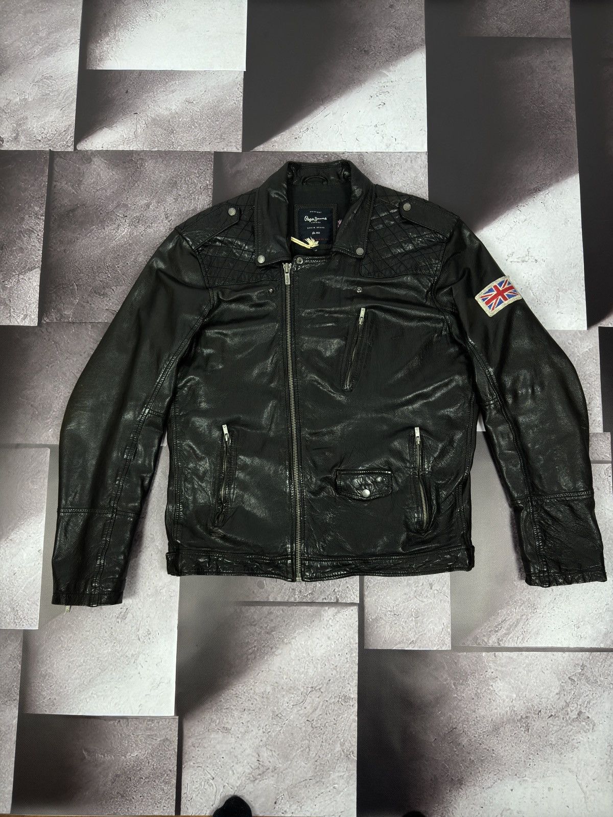 Other × Pepe Jeans × Vintage Pepe Jeans Lather Jacket Size US XL / EU 56 / 4 - 17 Thumbnail
