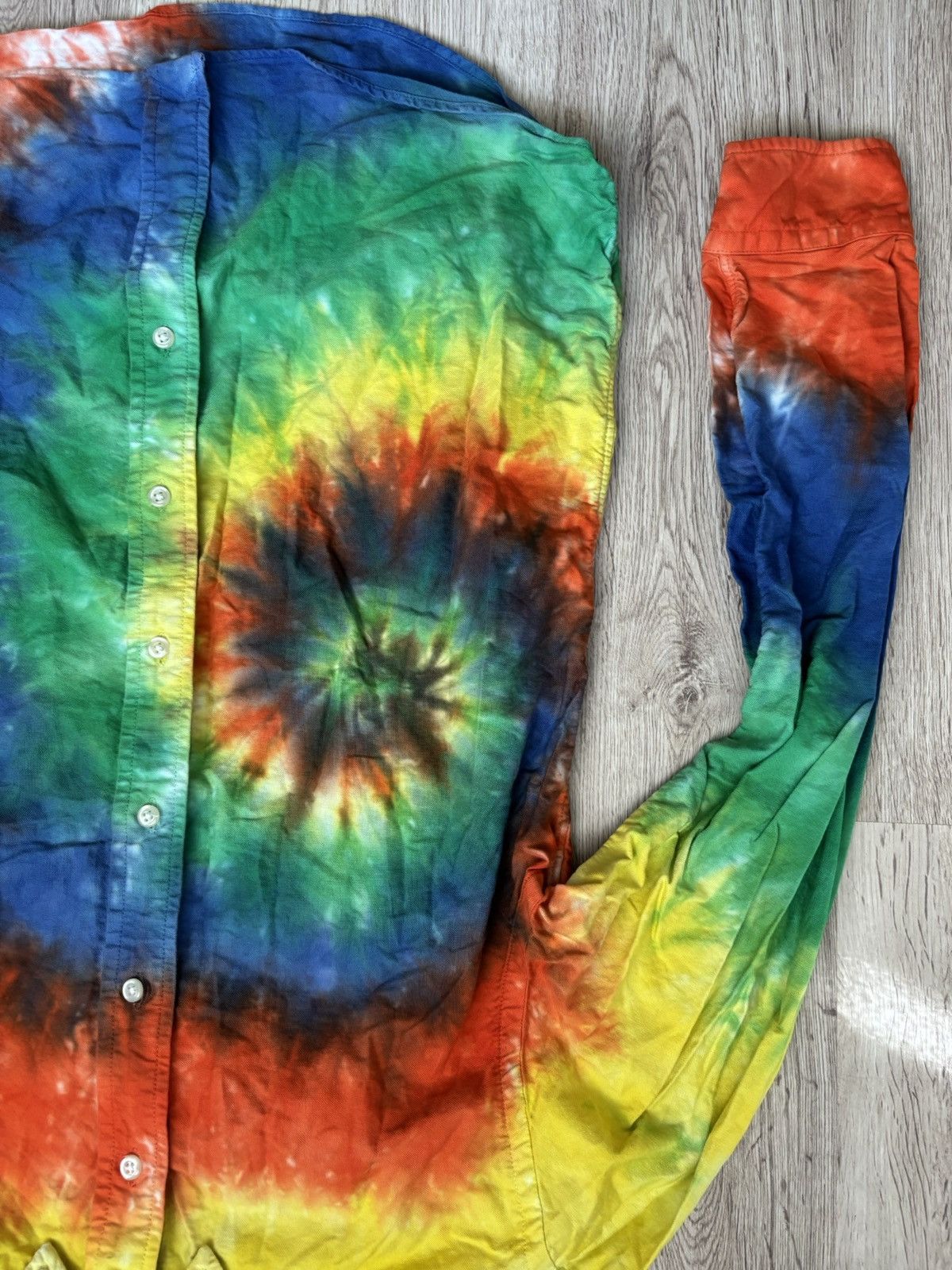 Polo Ralph Lauren Rare Polo Ralph Lauren Tie Dye shirt Size US S / EU 44-46 / 1 - 2 Thumbnail