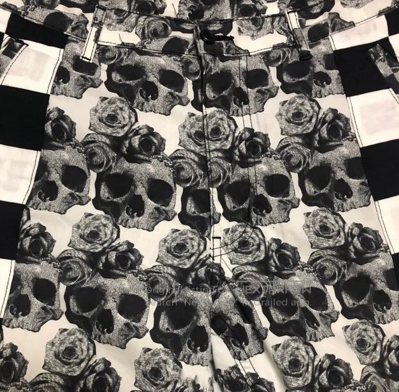 Comme des Garcons Comme Des Garcons size S Rose skull pants Size US 27 - 8 Thumbnail