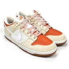 Nike Nike Dunk Low CL White Hoop Orange Size 10 - 318020-111 Size US 10 / EU 43 - 6 Thumbnail