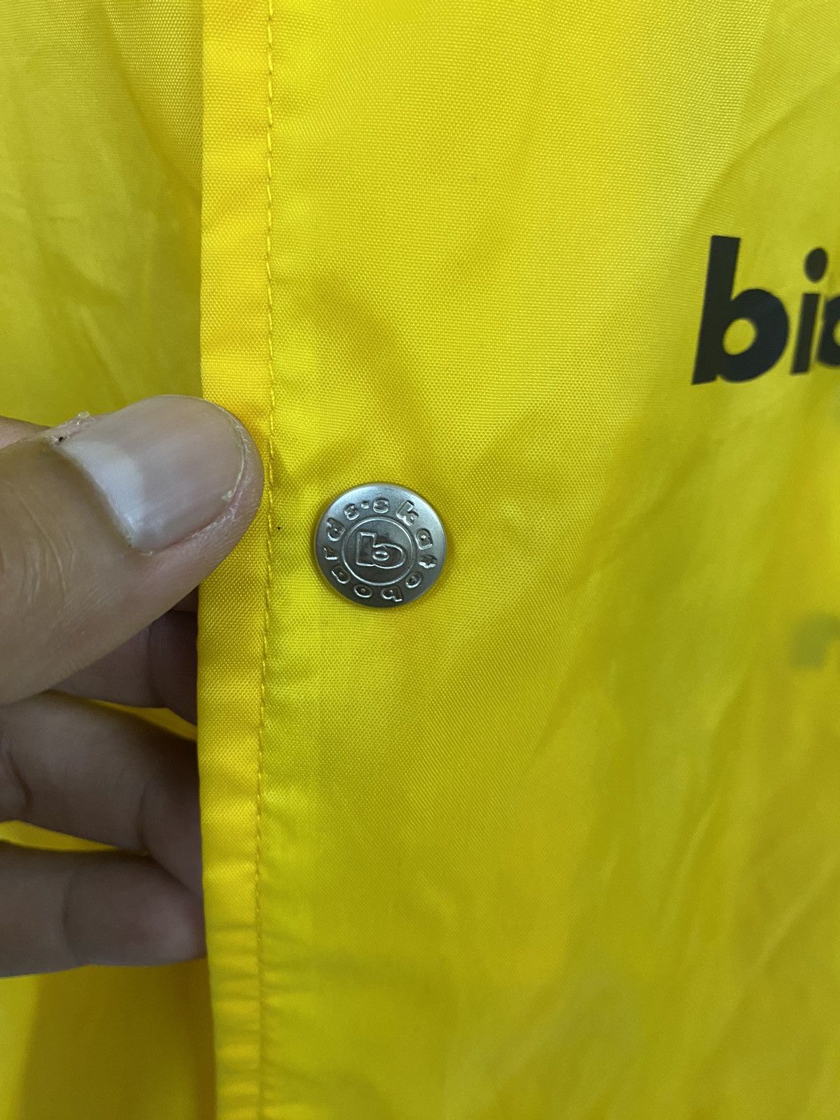 Vintage Vtg Bitch Skateboard Light Jacket - Yellow Size US L / EU 52-54 / 3 - 8 Thumbnail